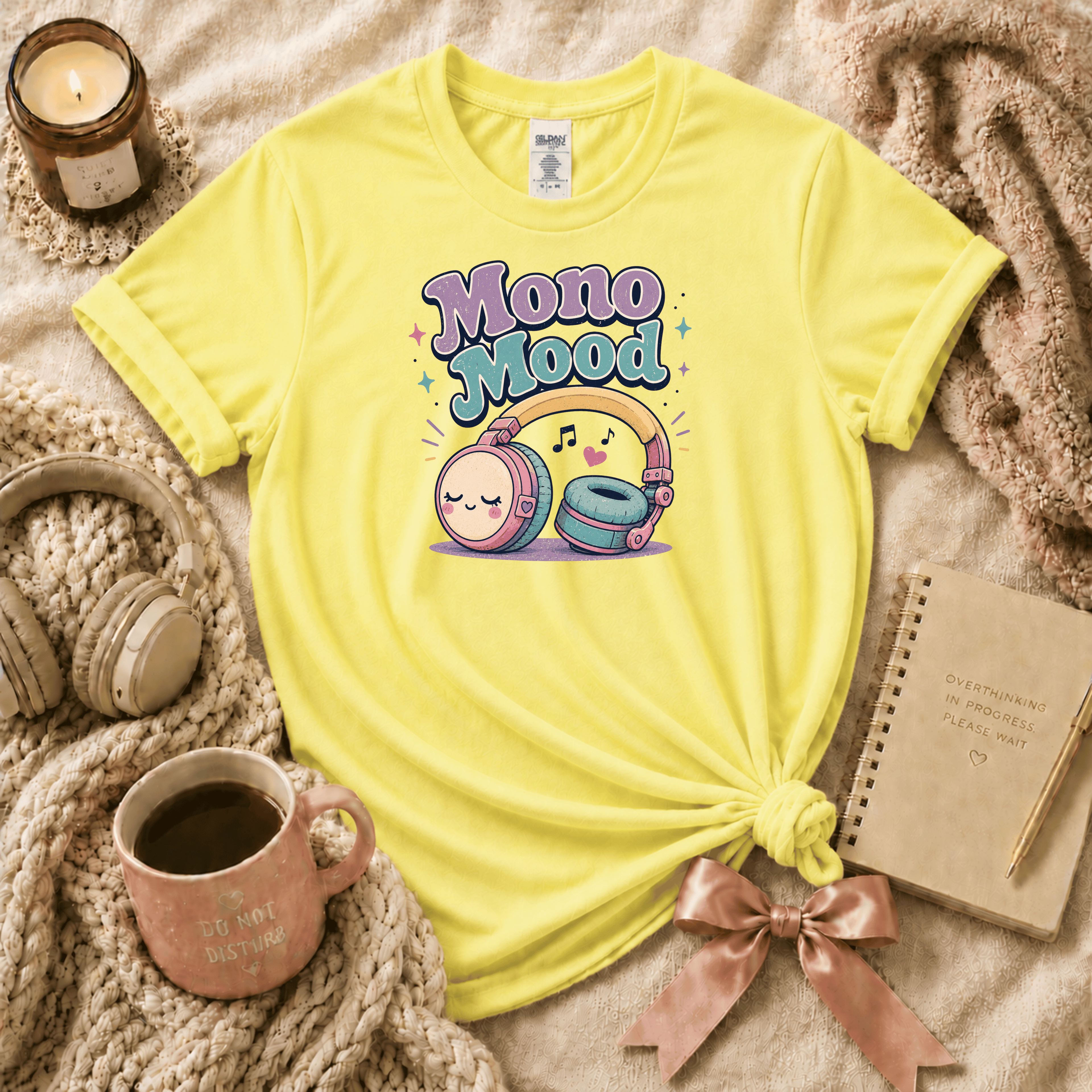Mono Mood | Funny Introvert Graphic T-Shirt