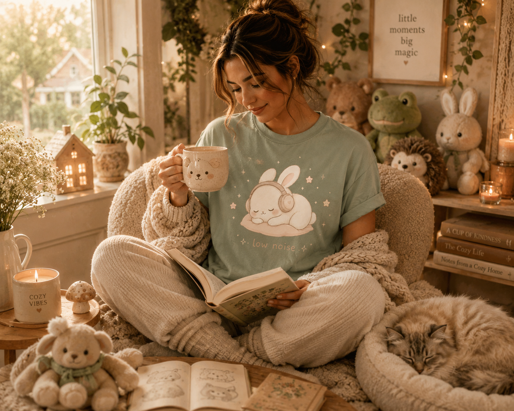 Overthink Frog | Cute Animal Graphic T-Shirt