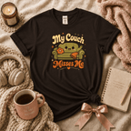My Couch Misses Me | Funny Introvert Graphic T-Shirt