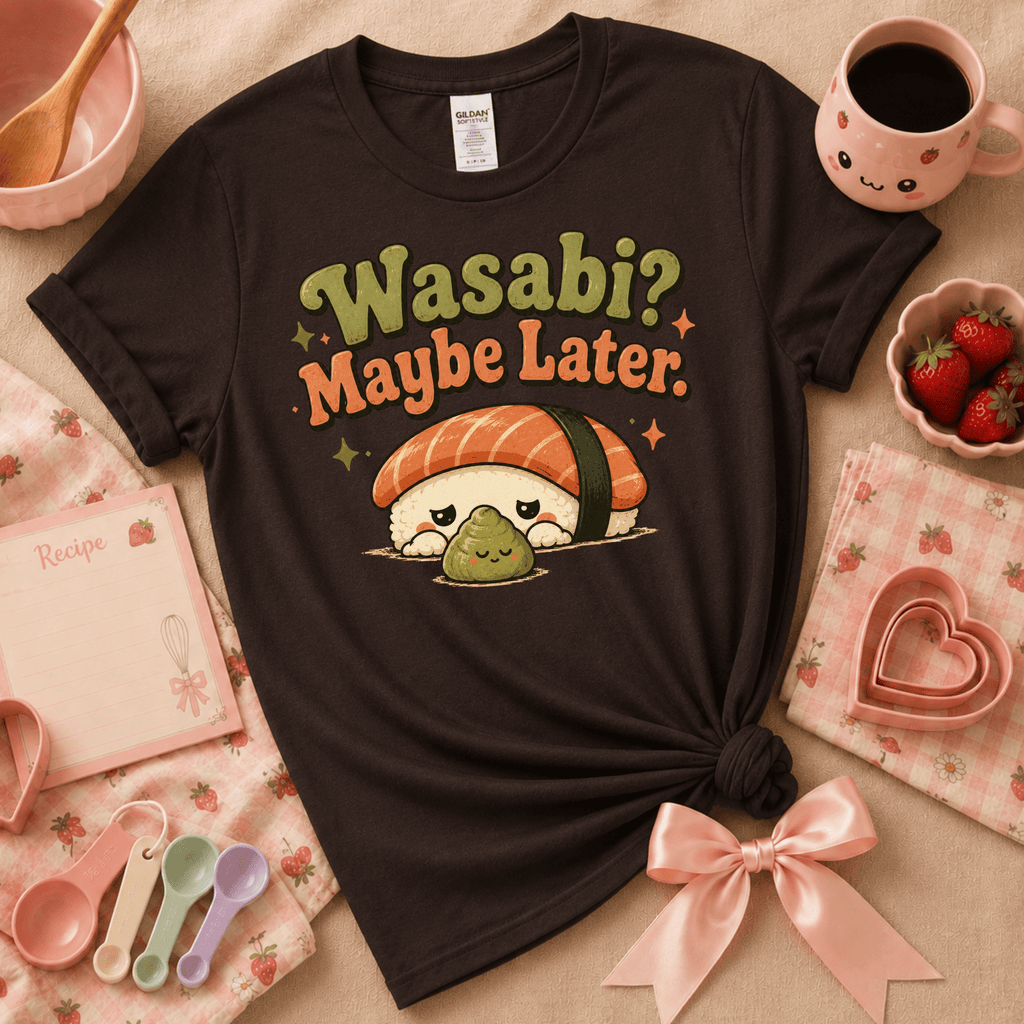 Wasabi? | Cute Food Graphic T-Shirt