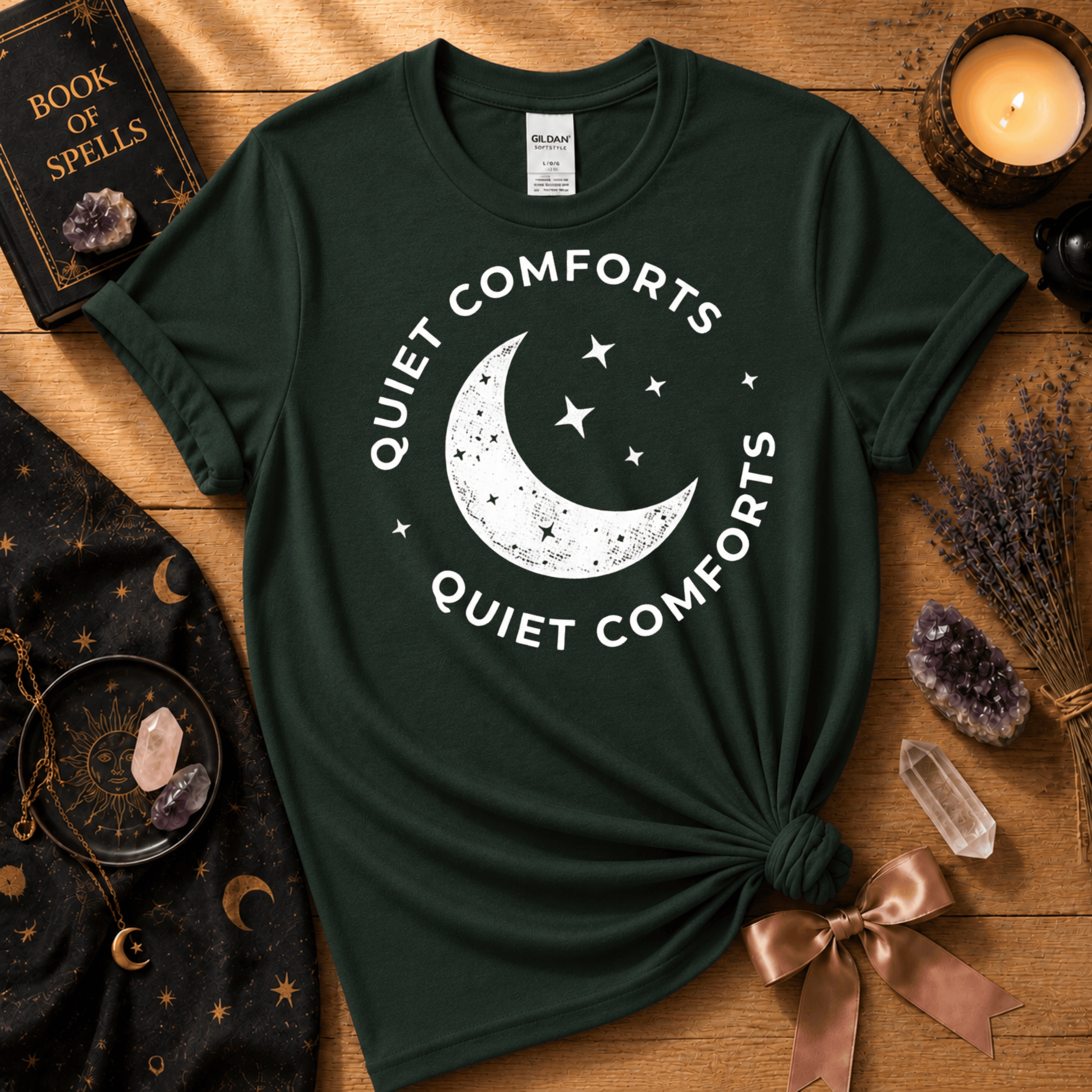 Quiet Comfort | Celestial Graphic T-Shirt