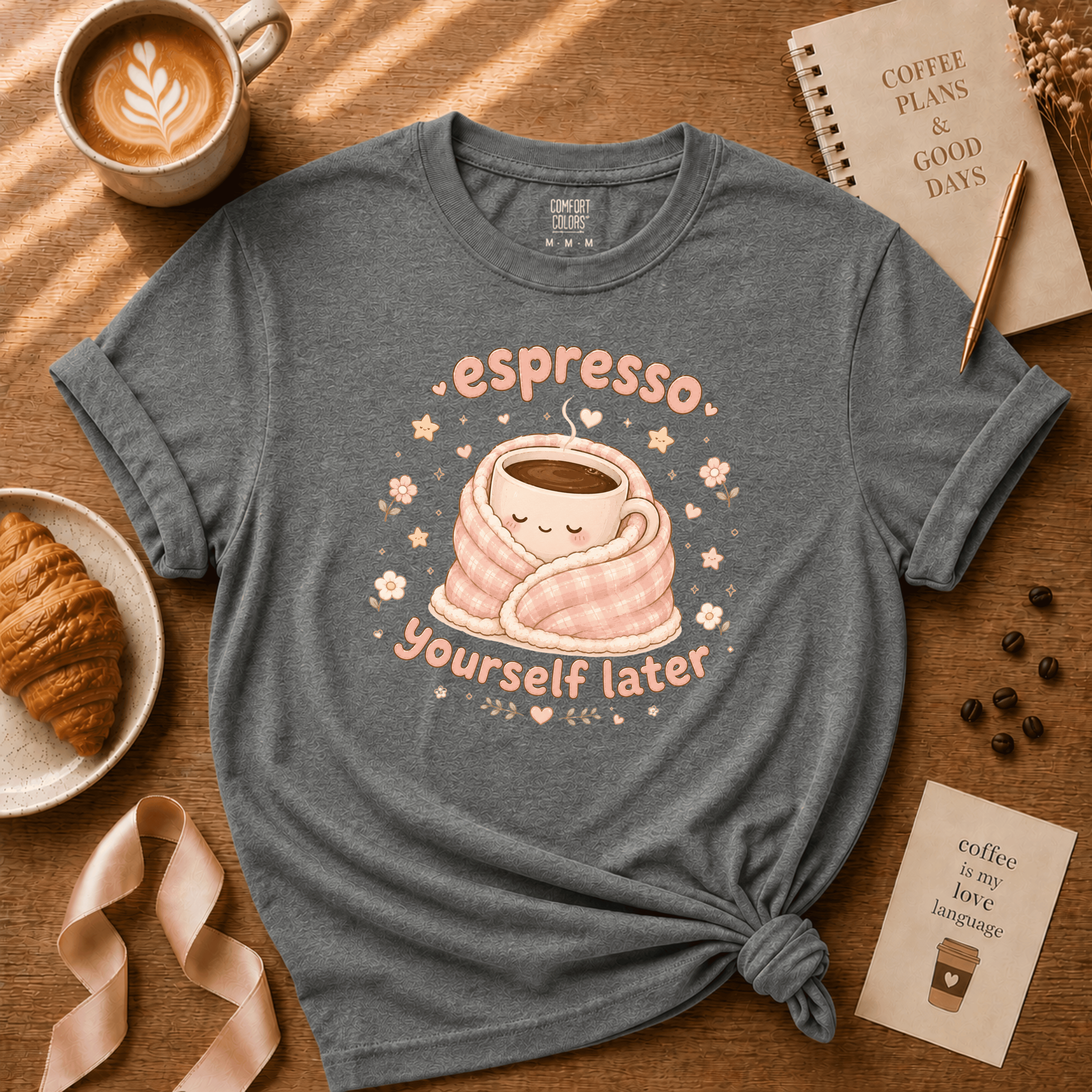 Espresso Yourself | Coffee Lover Graphic T-Shirt
