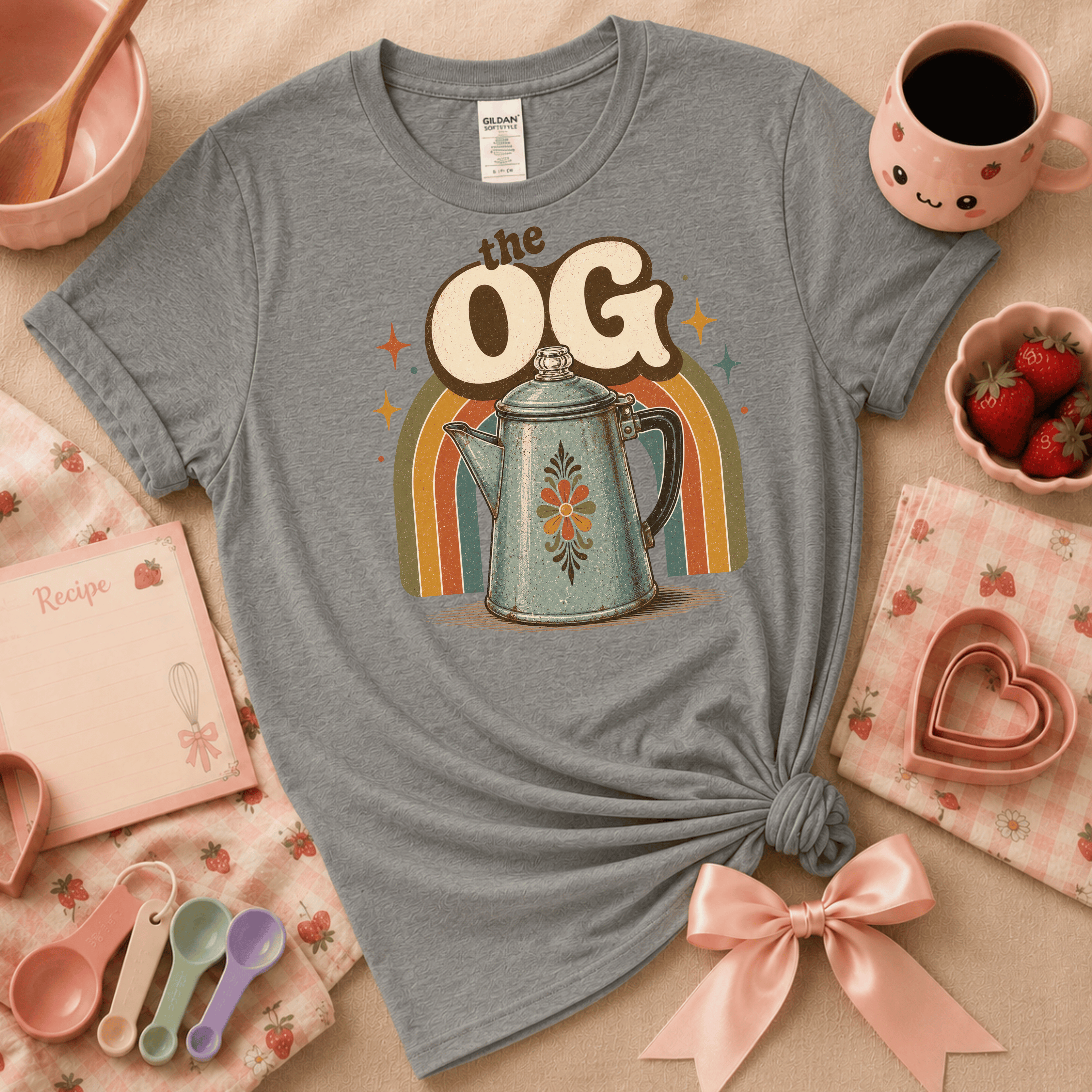 The OG | Cute Food Graphic T-Shirt