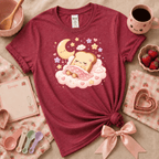 Sleeping Toast | Cute Food Graphic T-Shirt