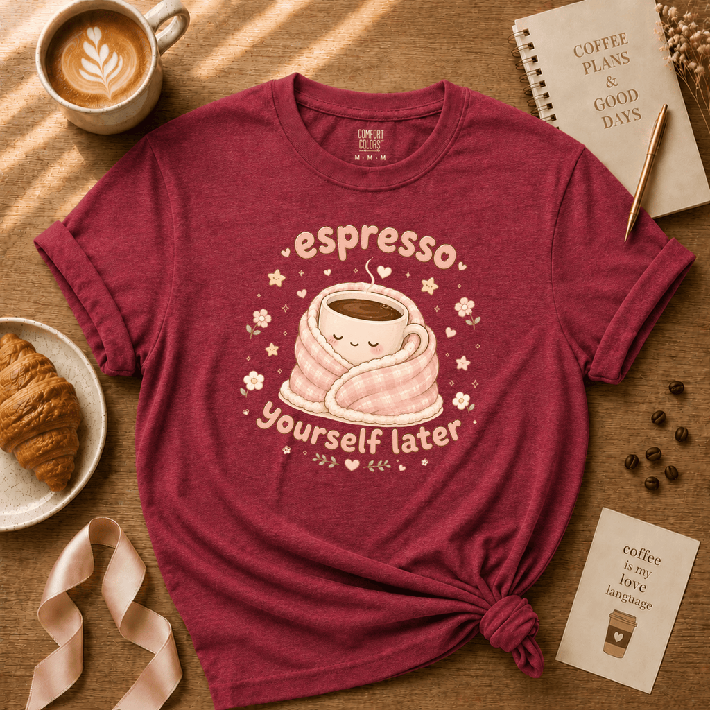 Espresso Yourself | Coffee Lover Graphic T-Shirt