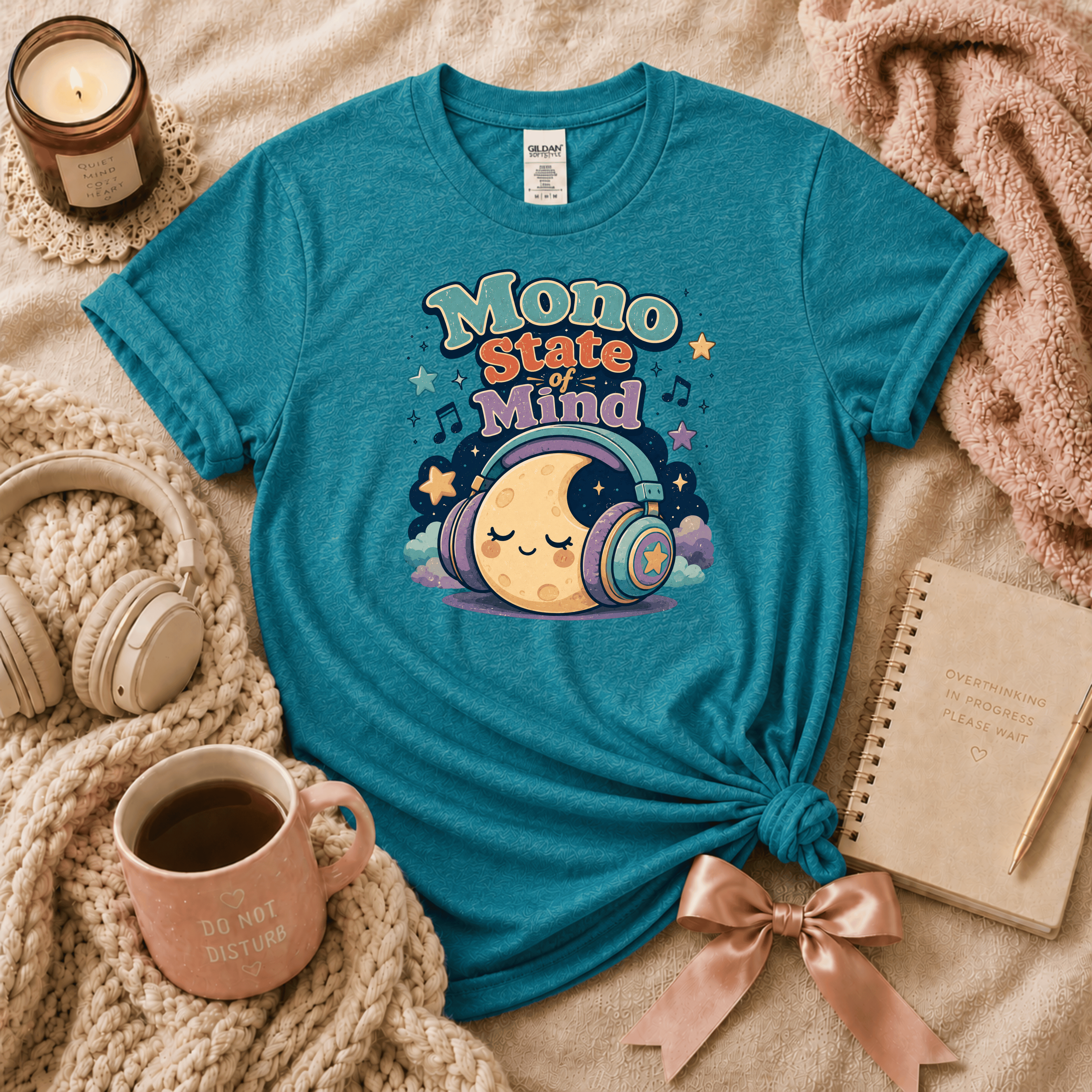 Mono State Of Mind | Funny Introvert Graphic T-Shirt