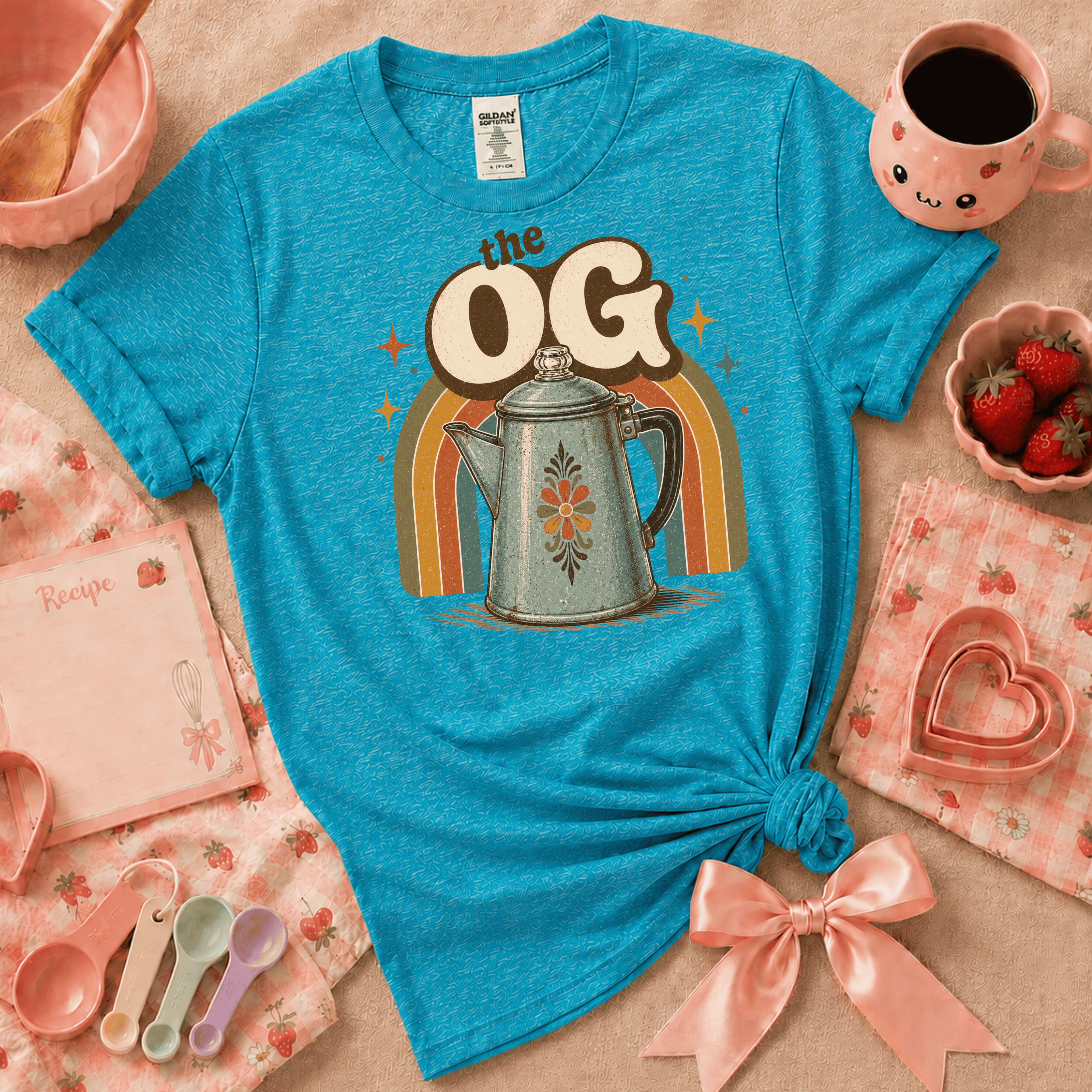 The OG | Cute Food Graphic T-Shirt