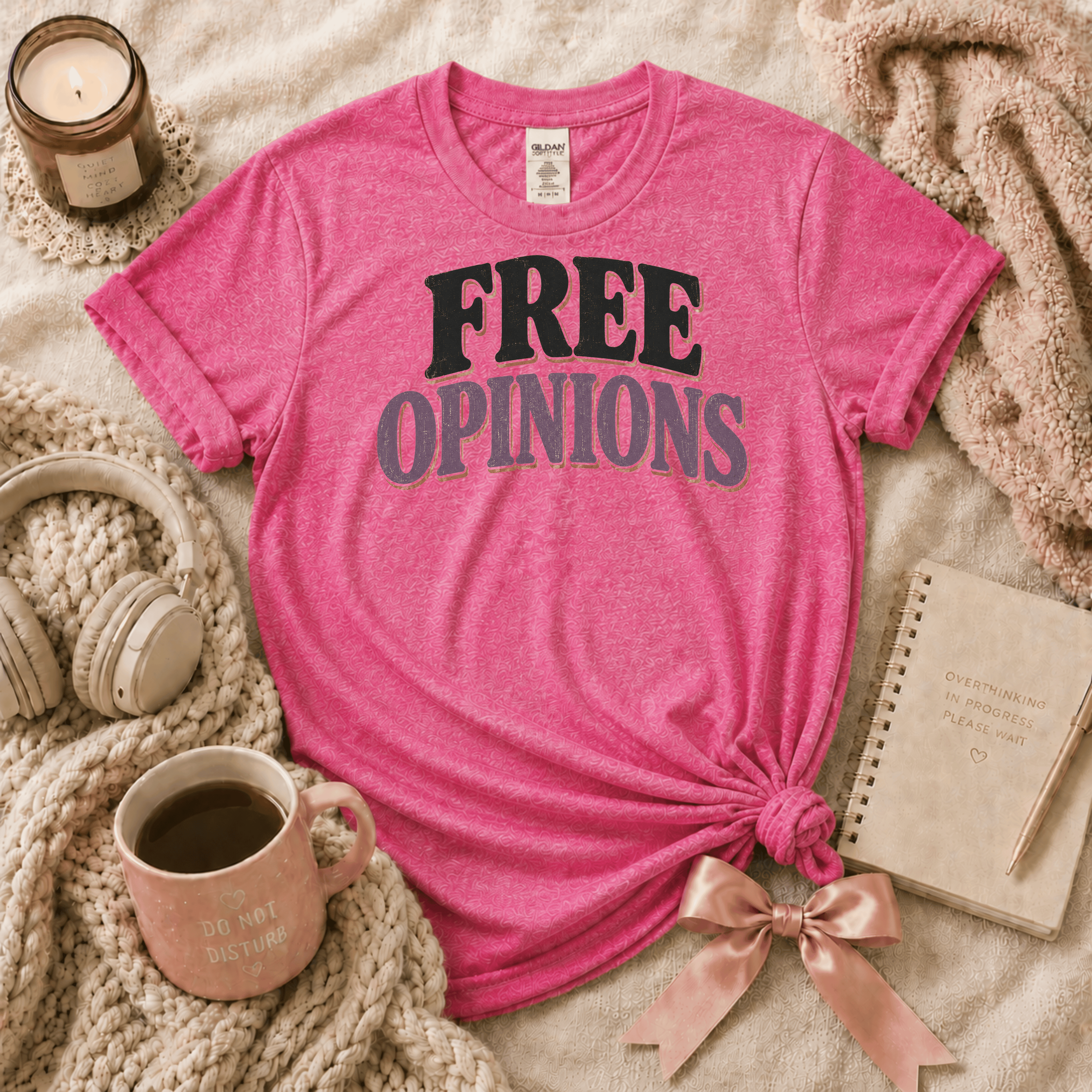 Free Opinions | Funny Introvert Graphic T-Shirt