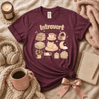 Introvert Starter Pack | Funny Introvert Graphic T-Shirt