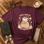 One More Chapter | Book Lover Graphic T-Shirt
