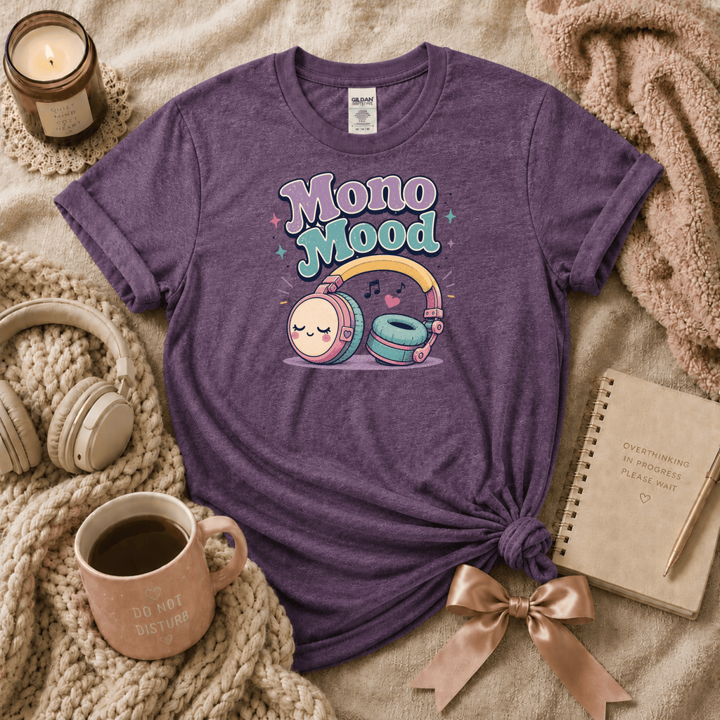 Mono Mood | Funny Introvert Graphic T-Shirt