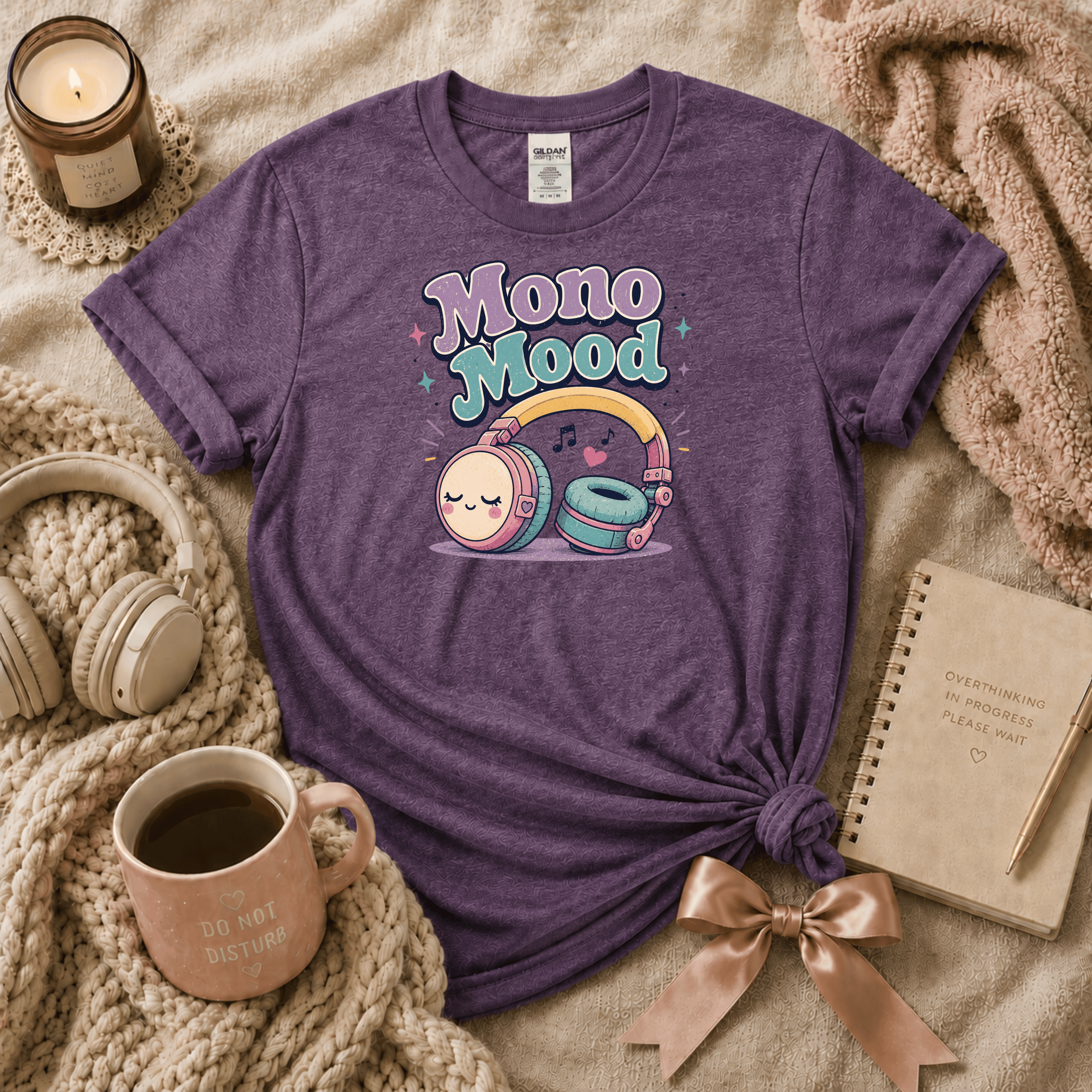 Mono Mood | Funny Introvert Graphic T-Shirt