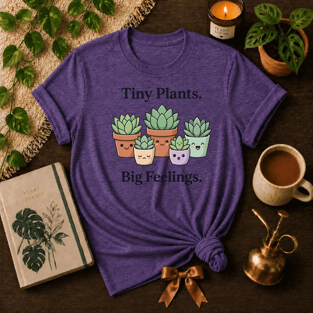 Big Feelings | Plant Lover Graphic T-Shirt