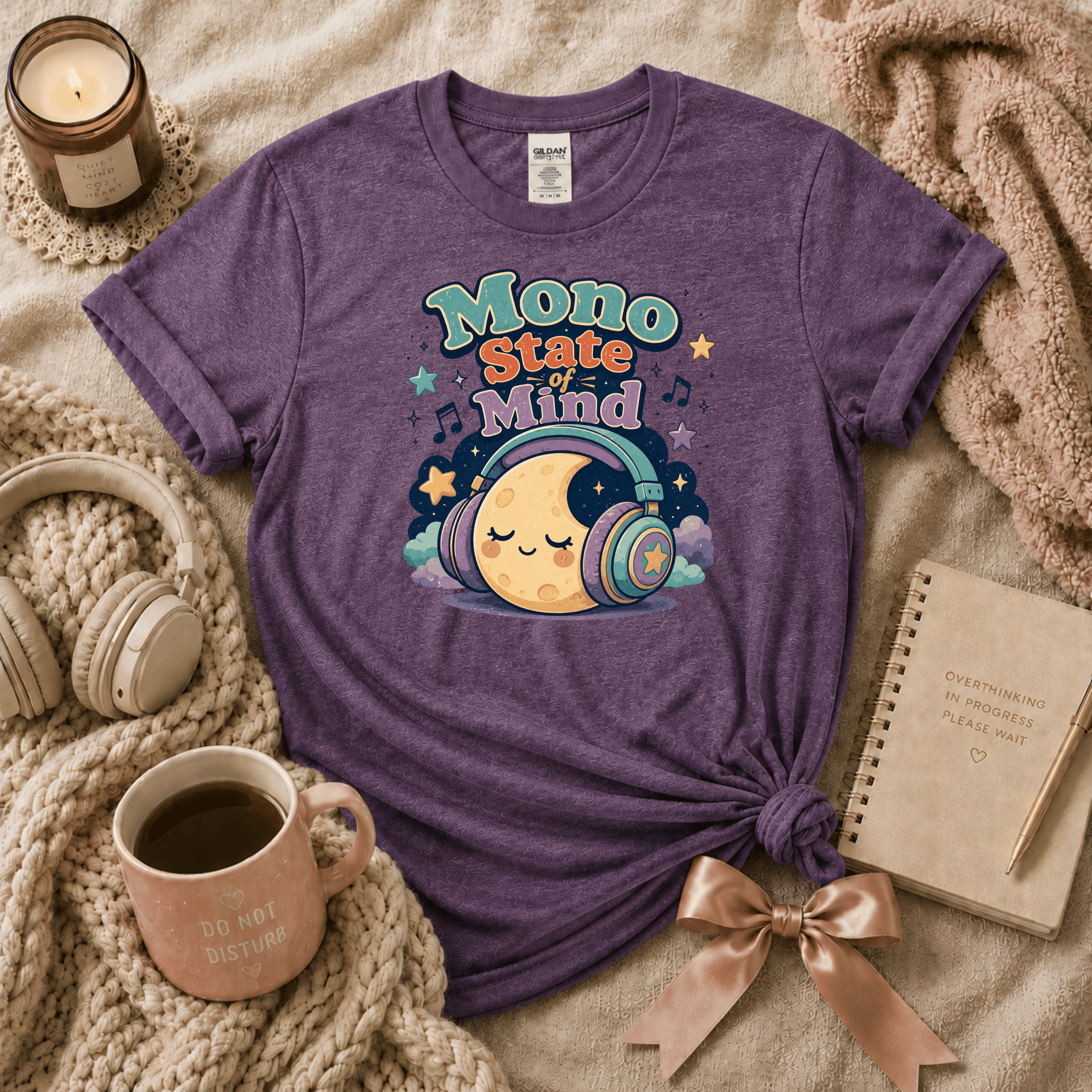 Mono State Of Mind | Funny Introvert Graphic T-Shirt