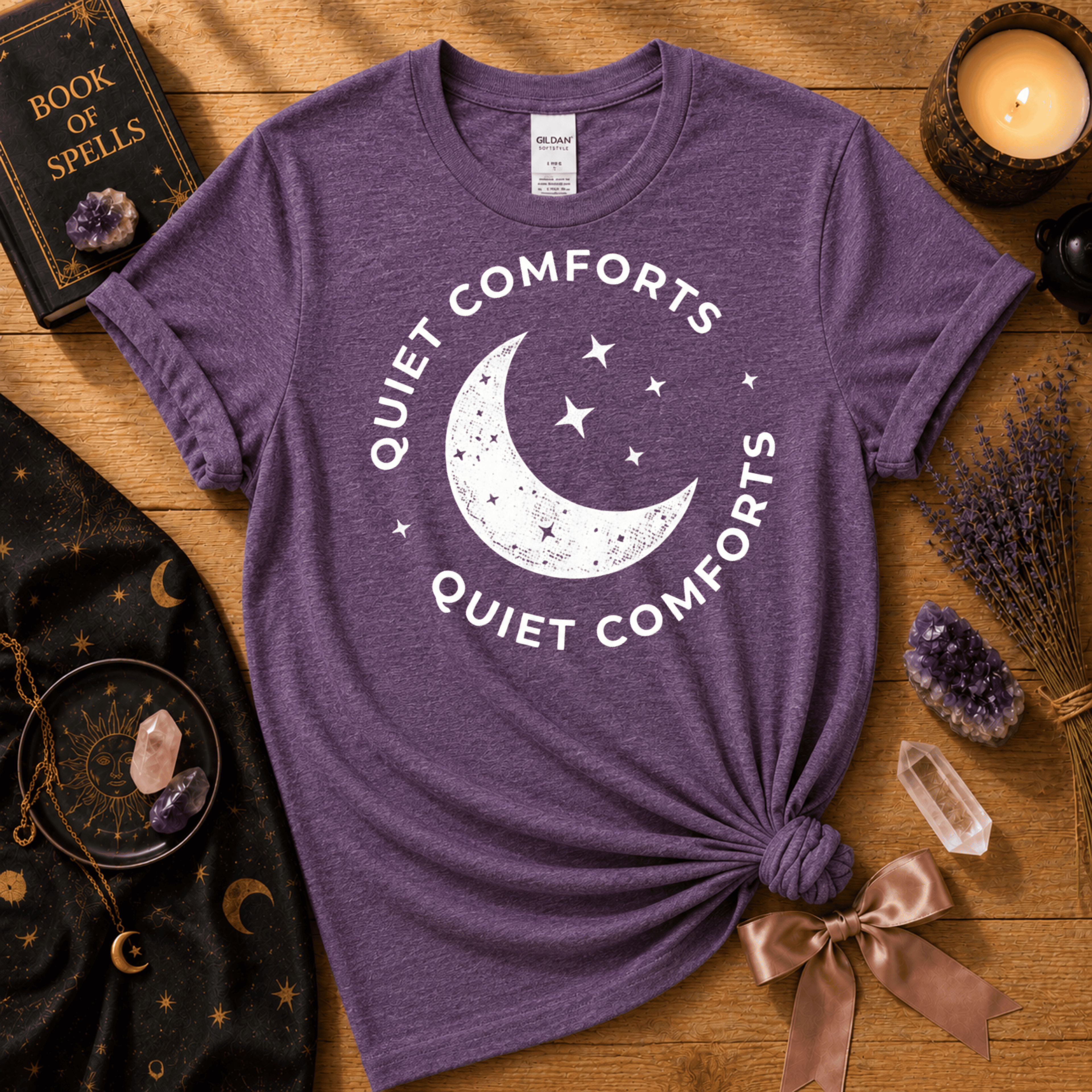 Quiet Comfort | Celestial Graphic T-Shirt