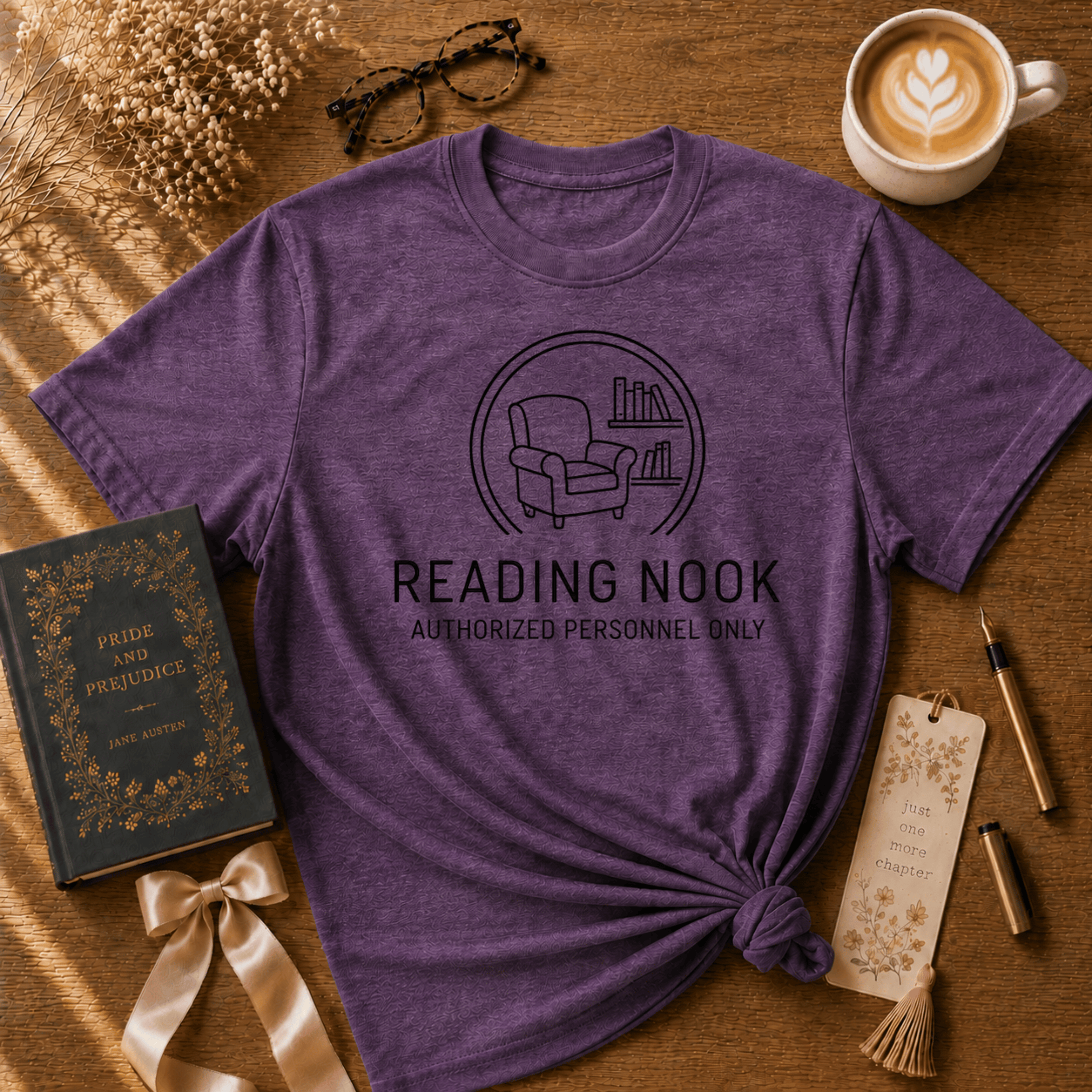 Reading Nook | Book Lover Graphic T-Shirt
