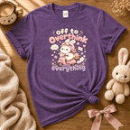 Overthink Bunny | Cute Animal Graphic T-Shirt