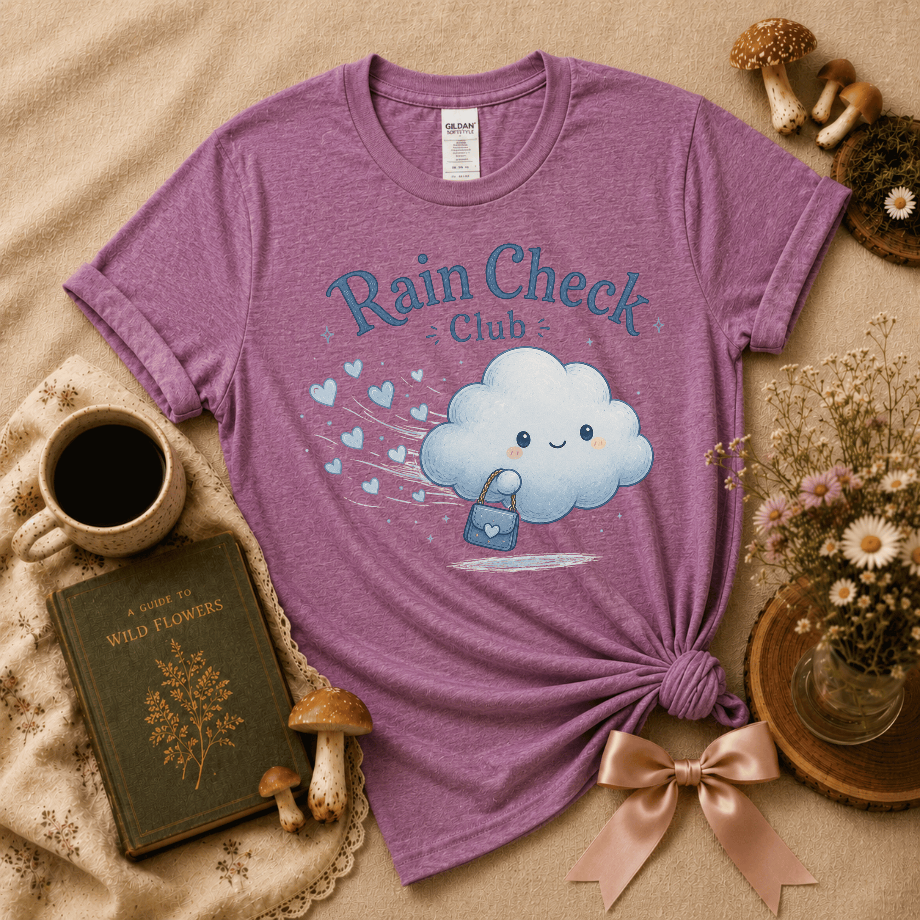 Rain Check Club | Cottagecore Graphic T-Shirt