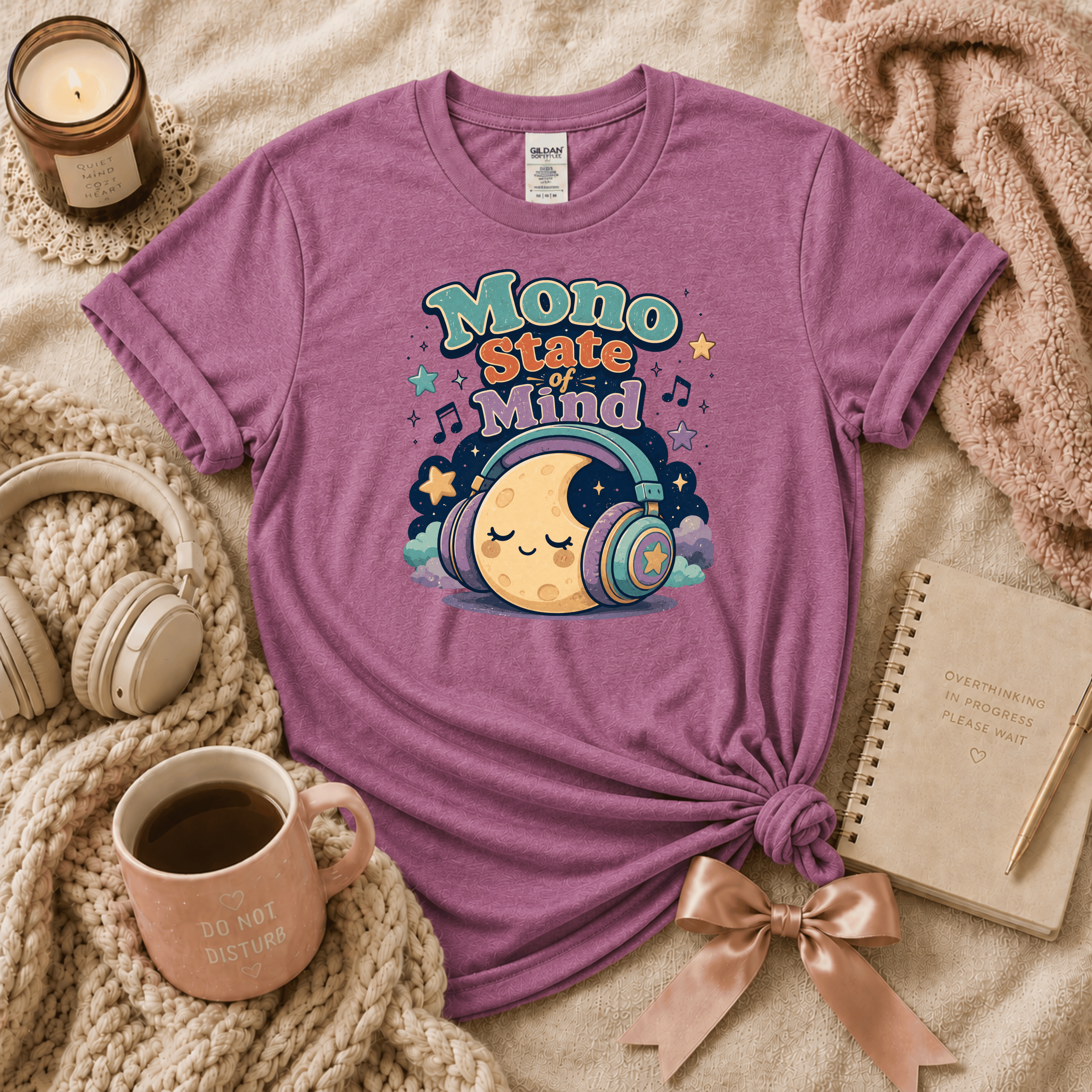 Mono State Of Mind | Funny Introvert Graphic T-Shirt