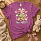 Overthink Frog | Cute Animal Graphic T-Shirt