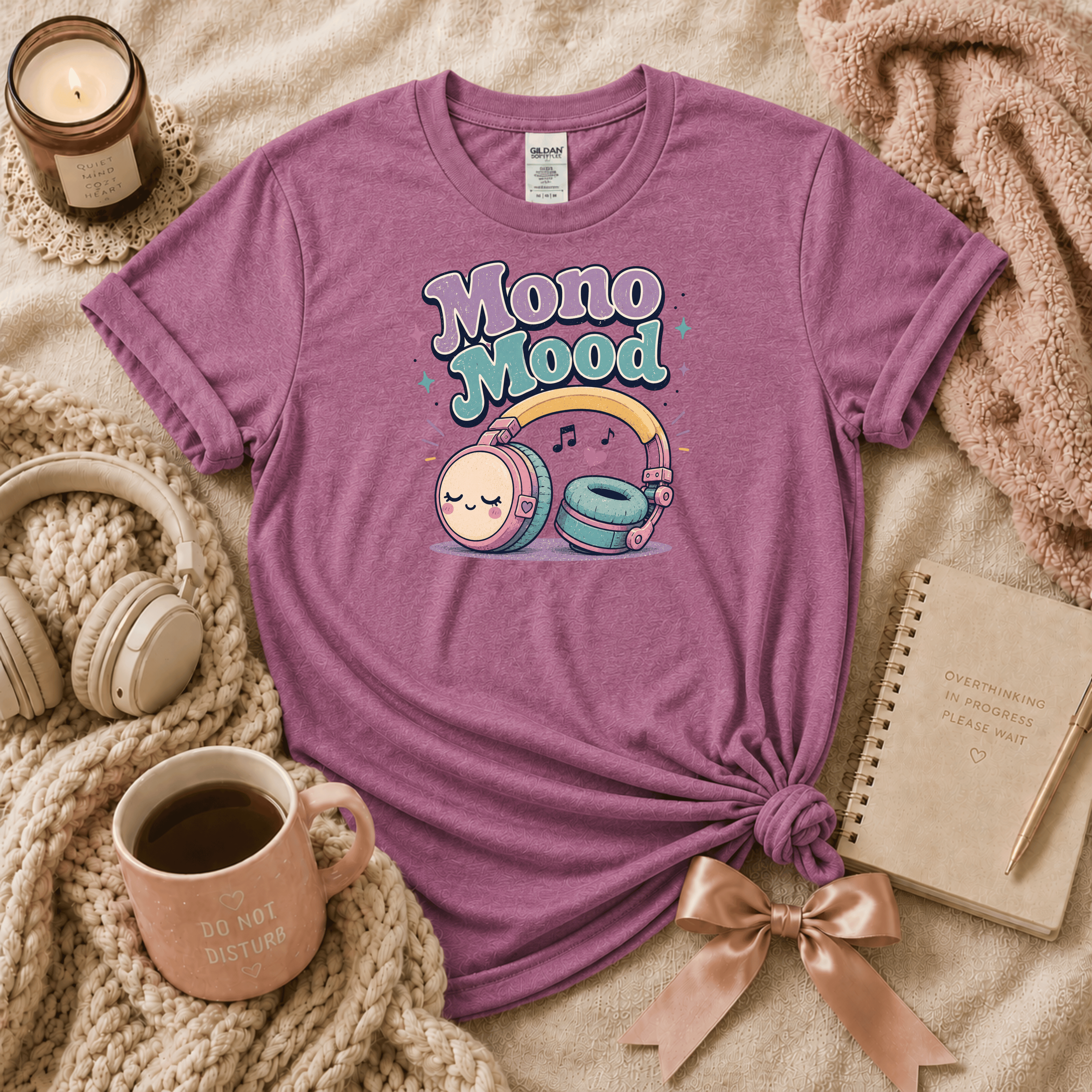 Mono Mood | Funny Introvert Graphic T-Shirt