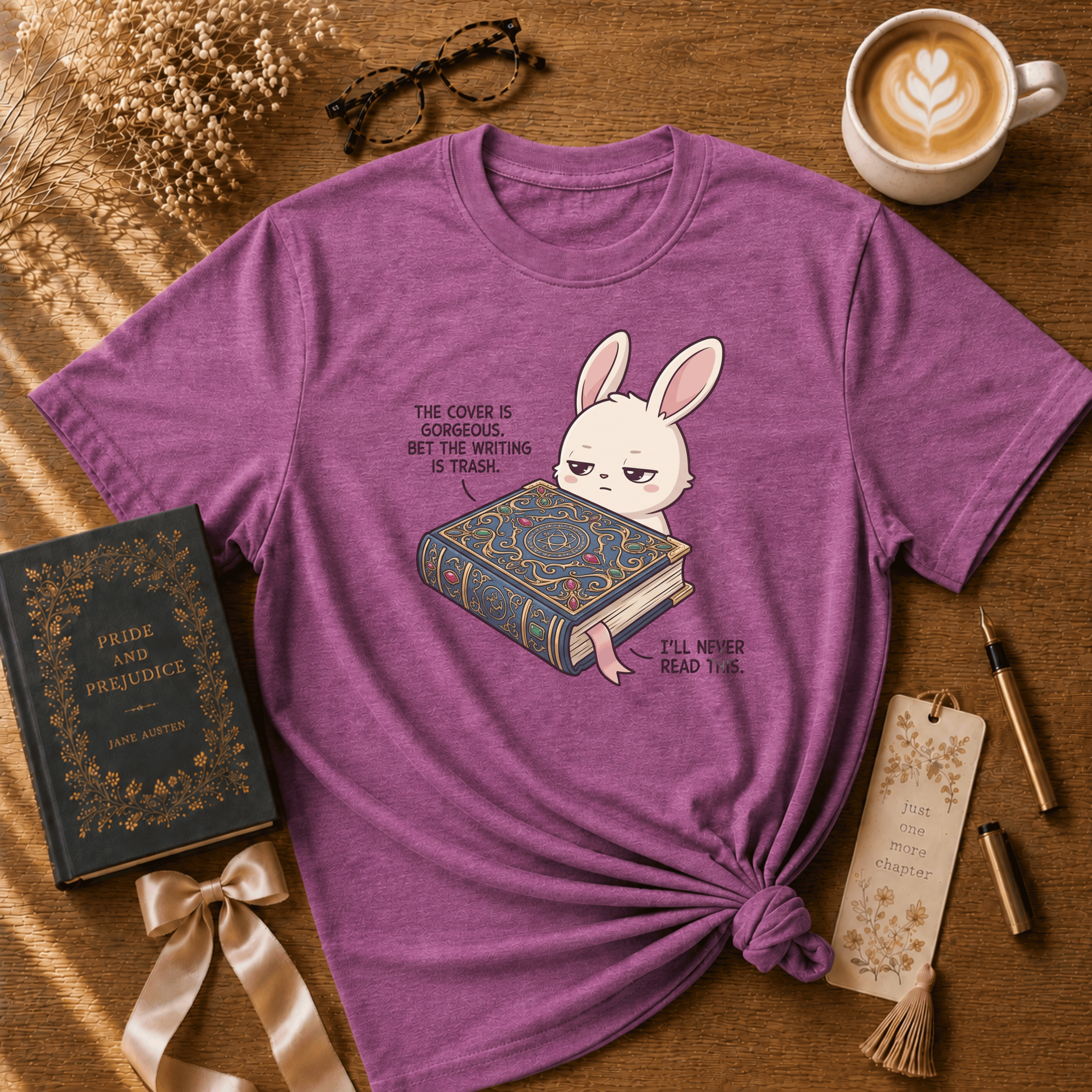 Gorgeous Cover | Book Lover Graphic T-Shirt