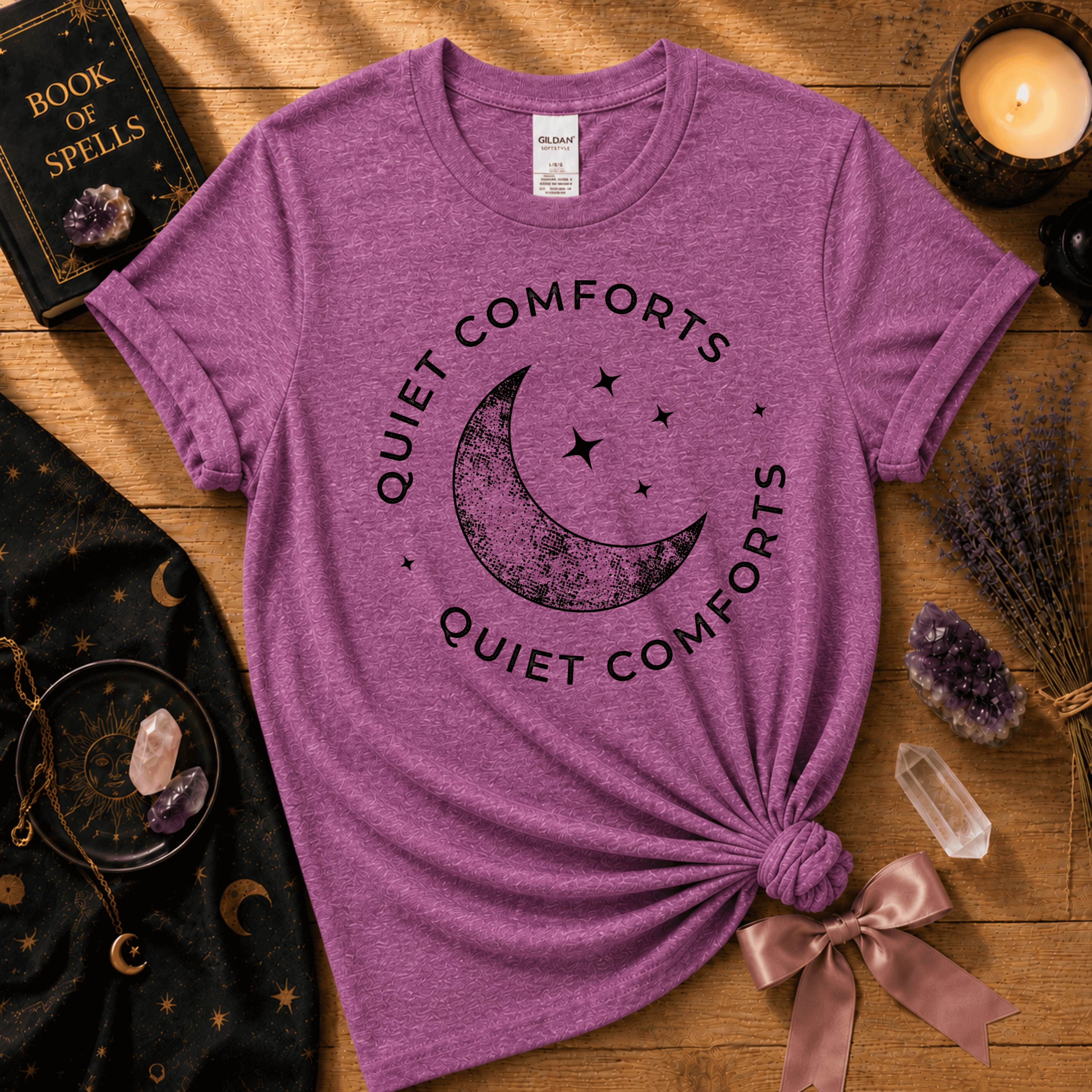 Quiet Comfort | Celestial Graphic T-Shirt