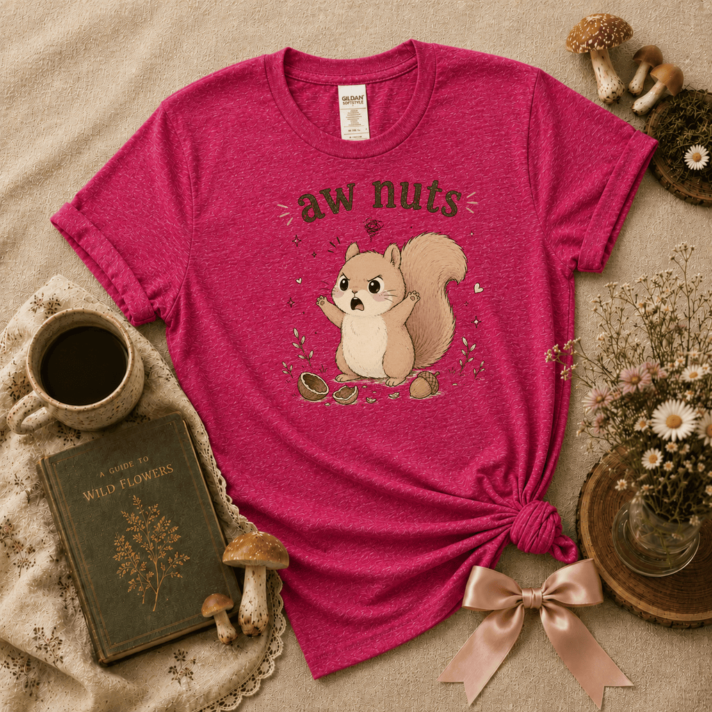 Aw Nuts | Cottagecore Graphic T-Shirt