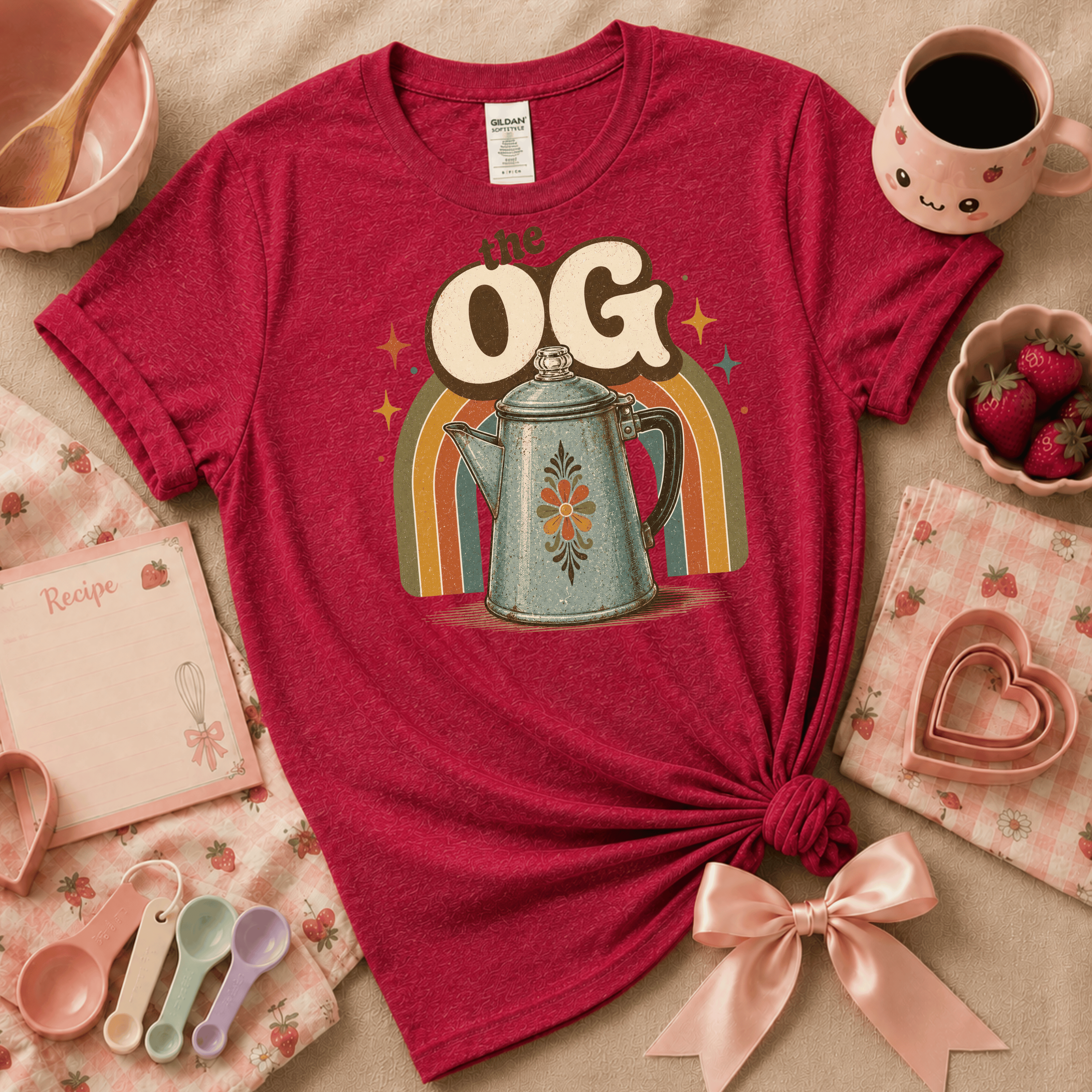 The OG | Cute Food Graphic T-Shirt