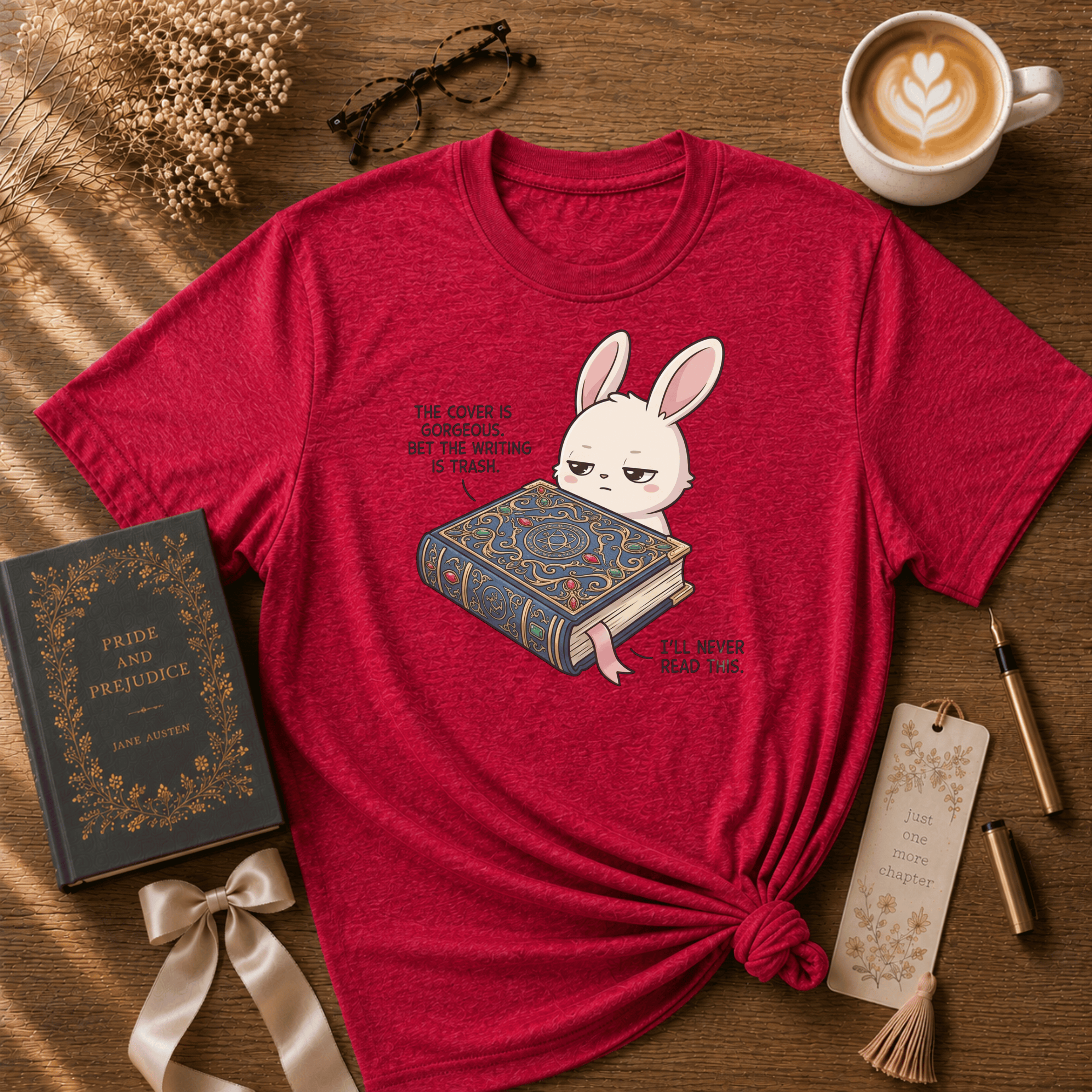 Gorgeous Cover | Book Lover Graphic T-Shirt