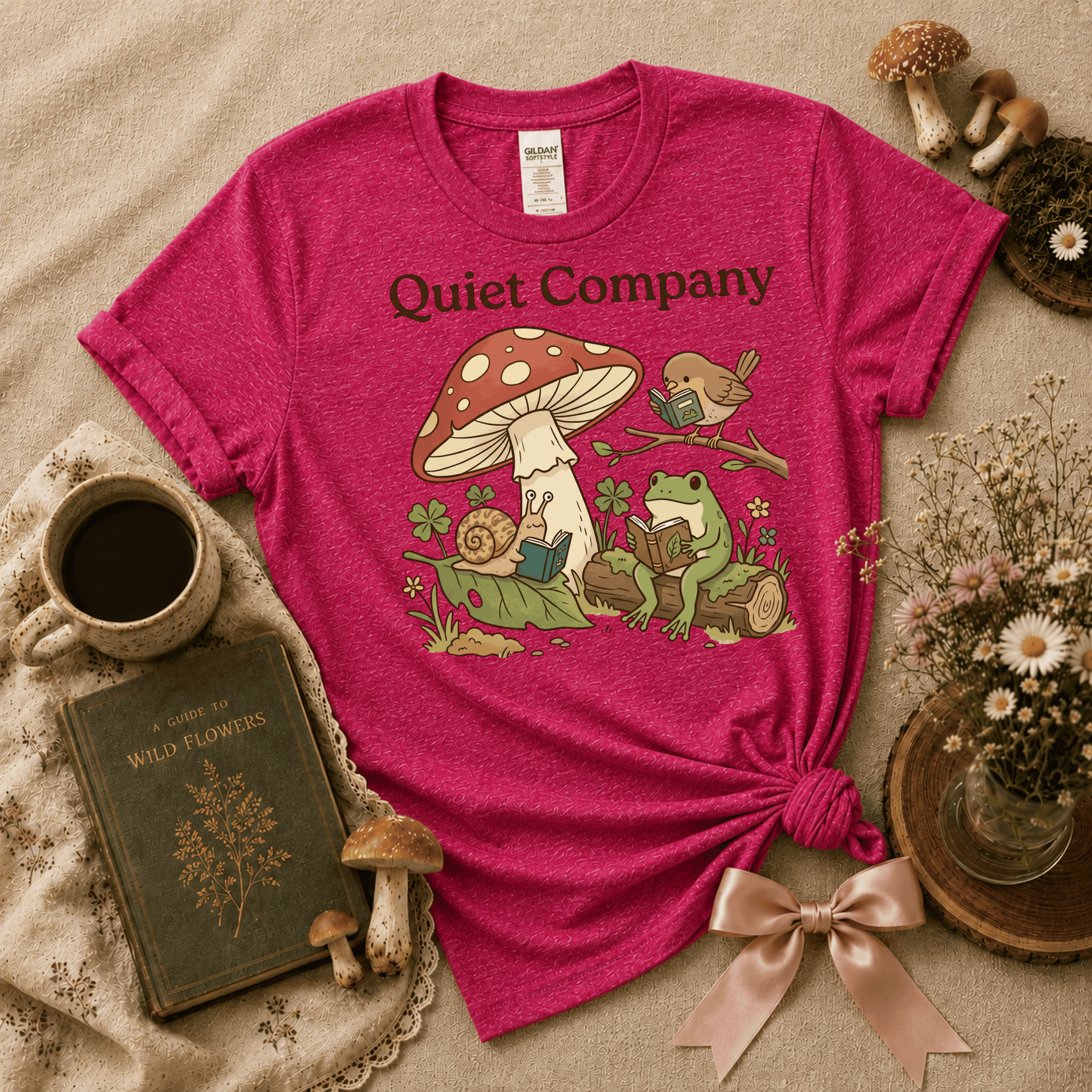 Quiet Company | Cottagecore Graphic T-Shirt