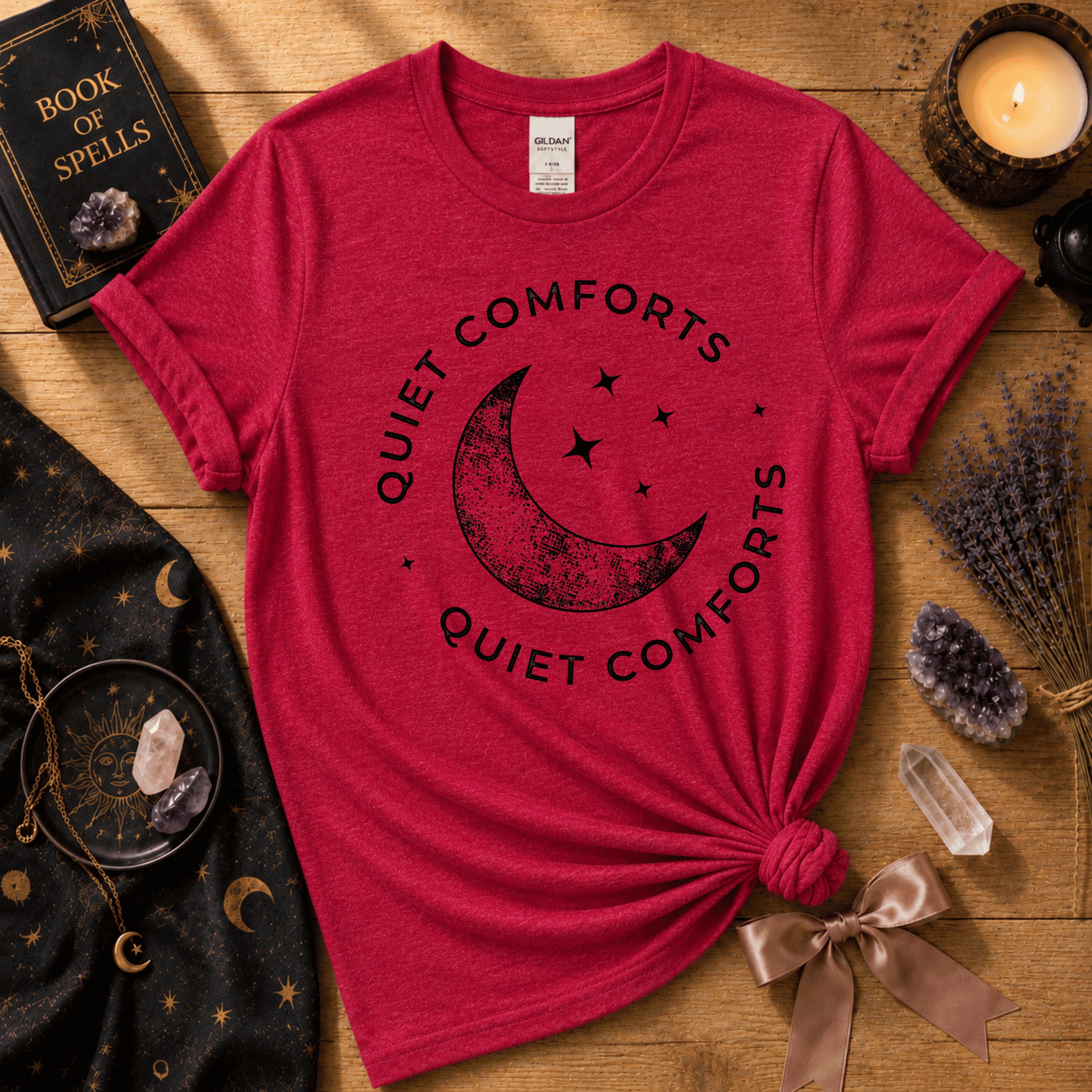 Quiet Comfort | Celestial Graphic T-Shirt