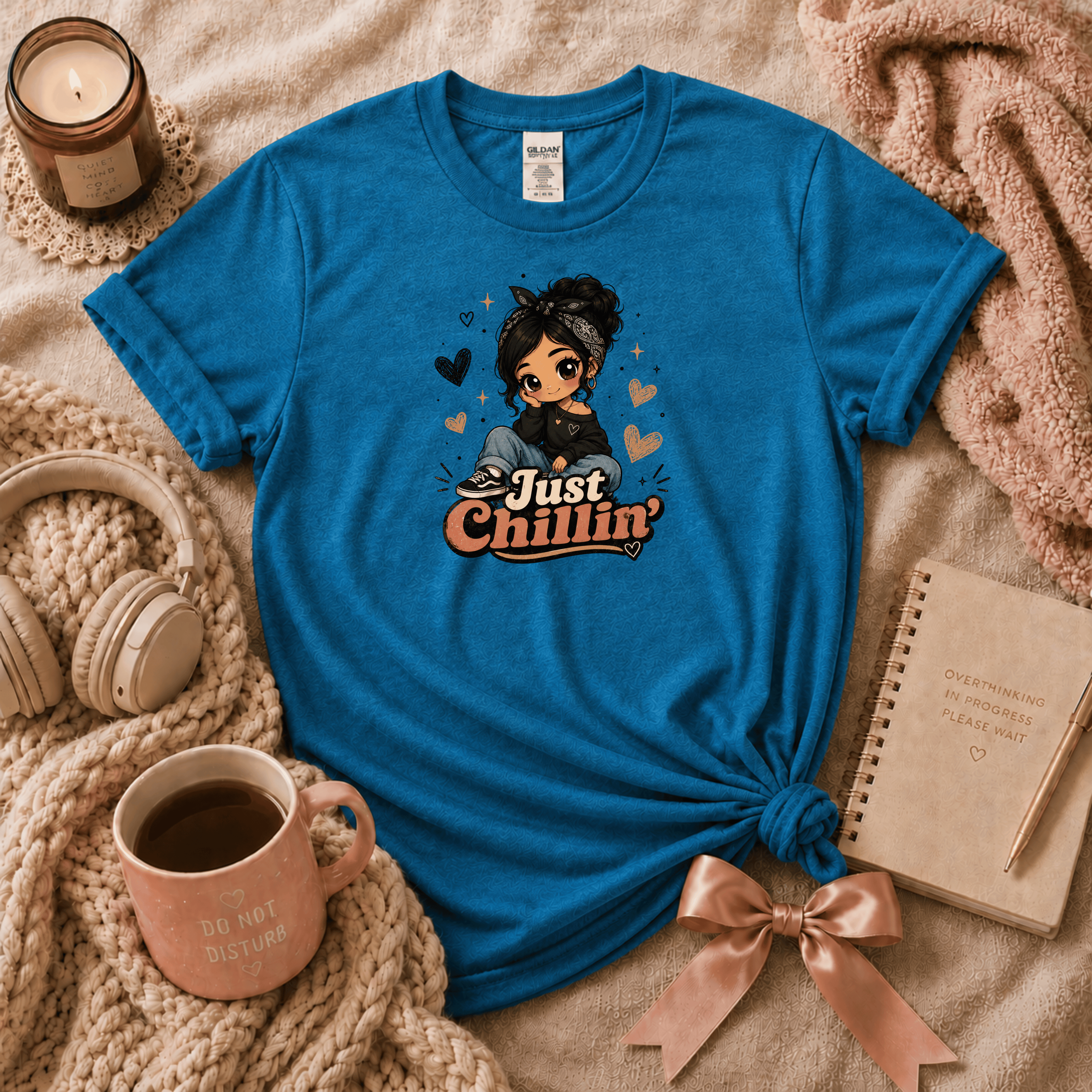 Just Chillin' | Funny Introvert Graphic T-Shirt
