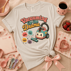 Vacuuming The Drama | Funny Introvert Graphic T-Shirt