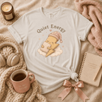 Quiet Energy | Funny Introvert Graphic T-Shirt
