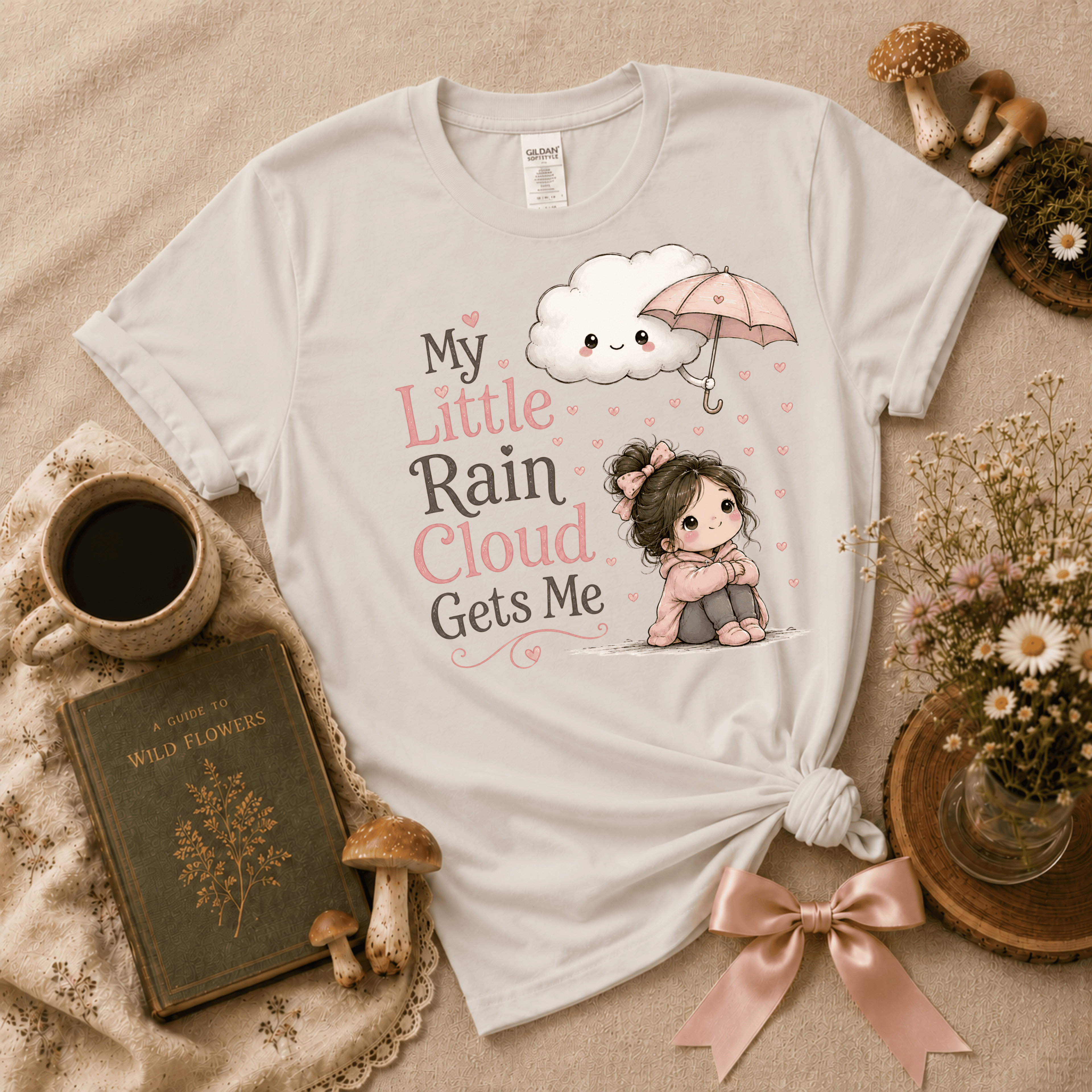 My Little Rain Cloud | Cottagecore Graphic T-Shirt