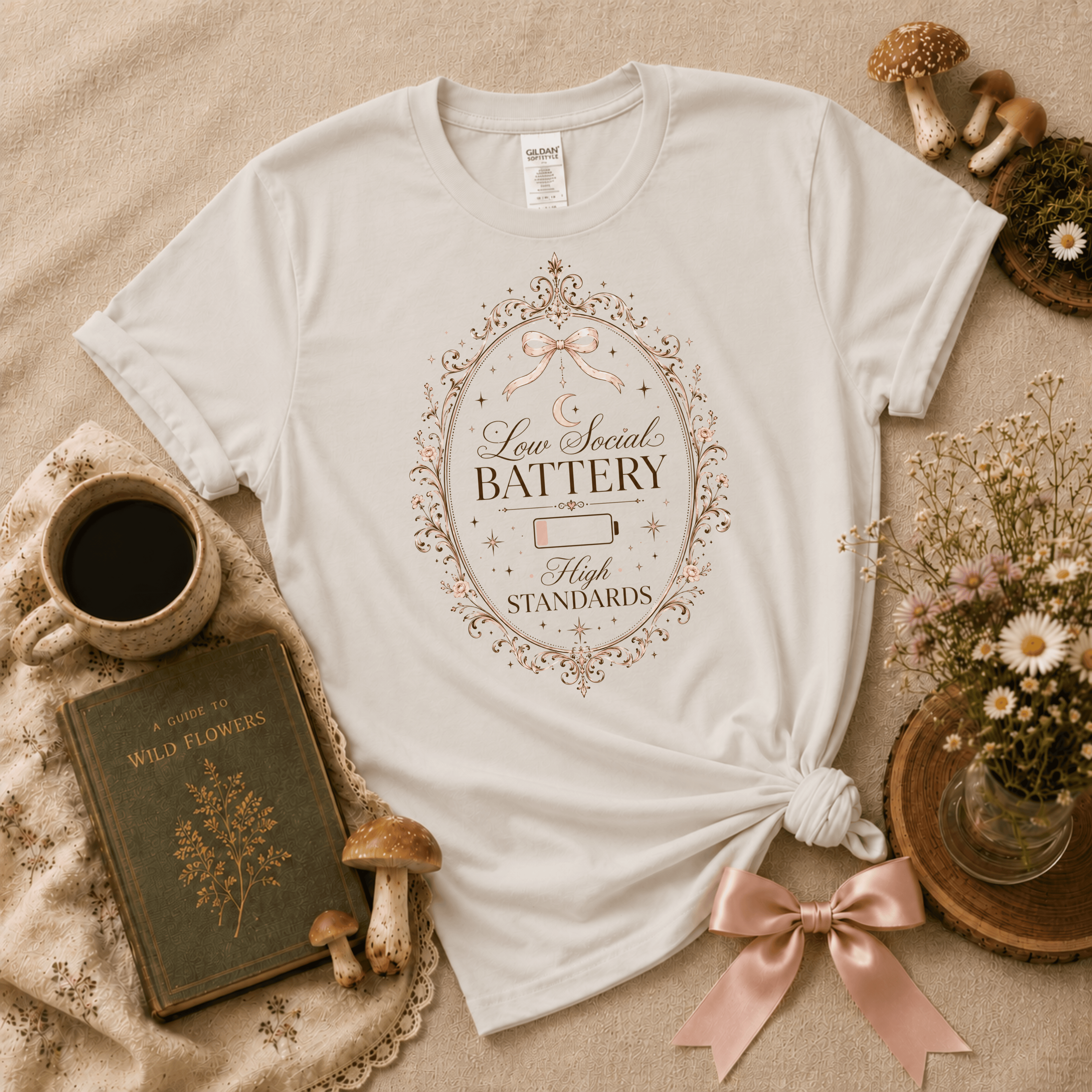 High Standards | Cottagecore Graphic T-Shirt