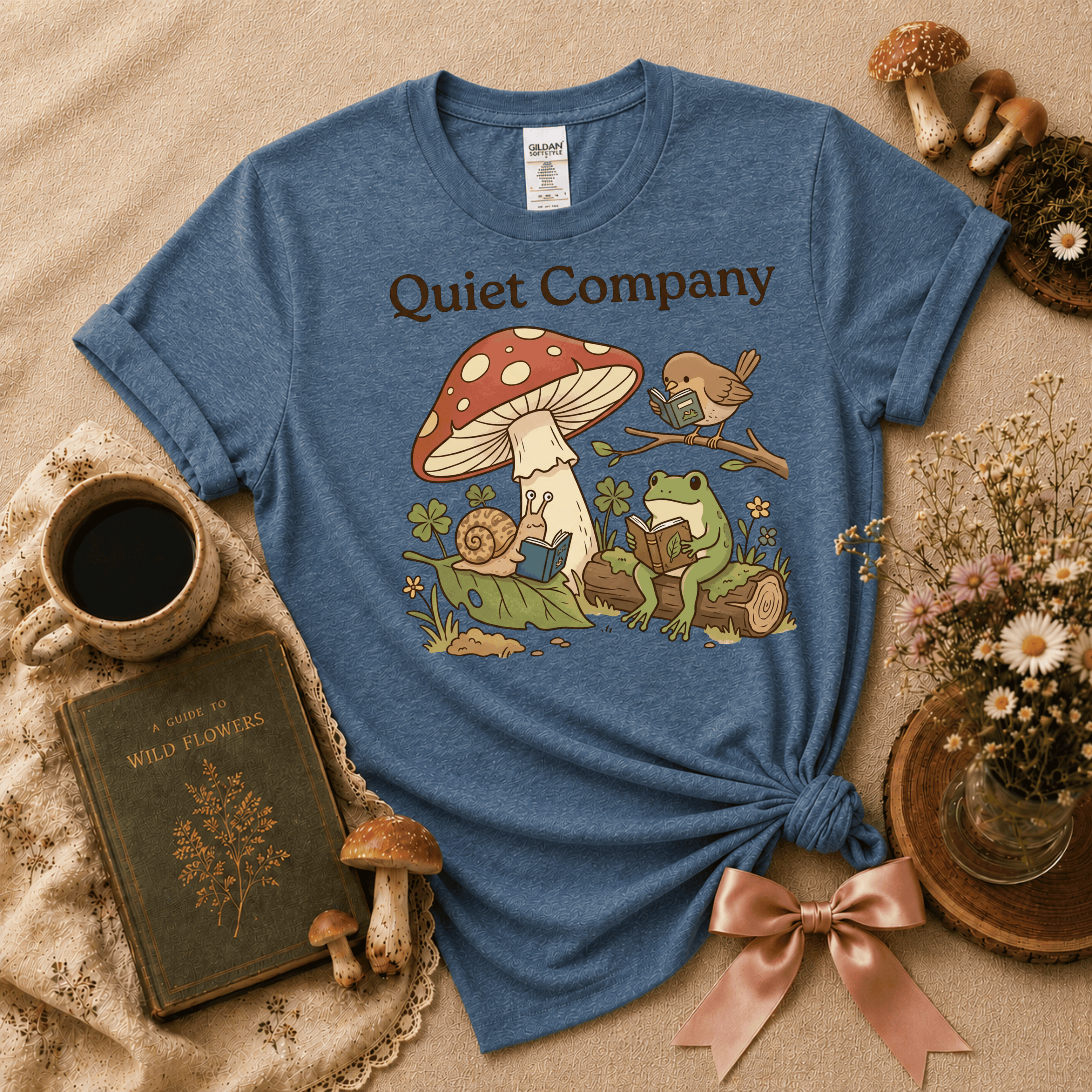 Quiet Company | Cottagecore Graphic T-Shirt
