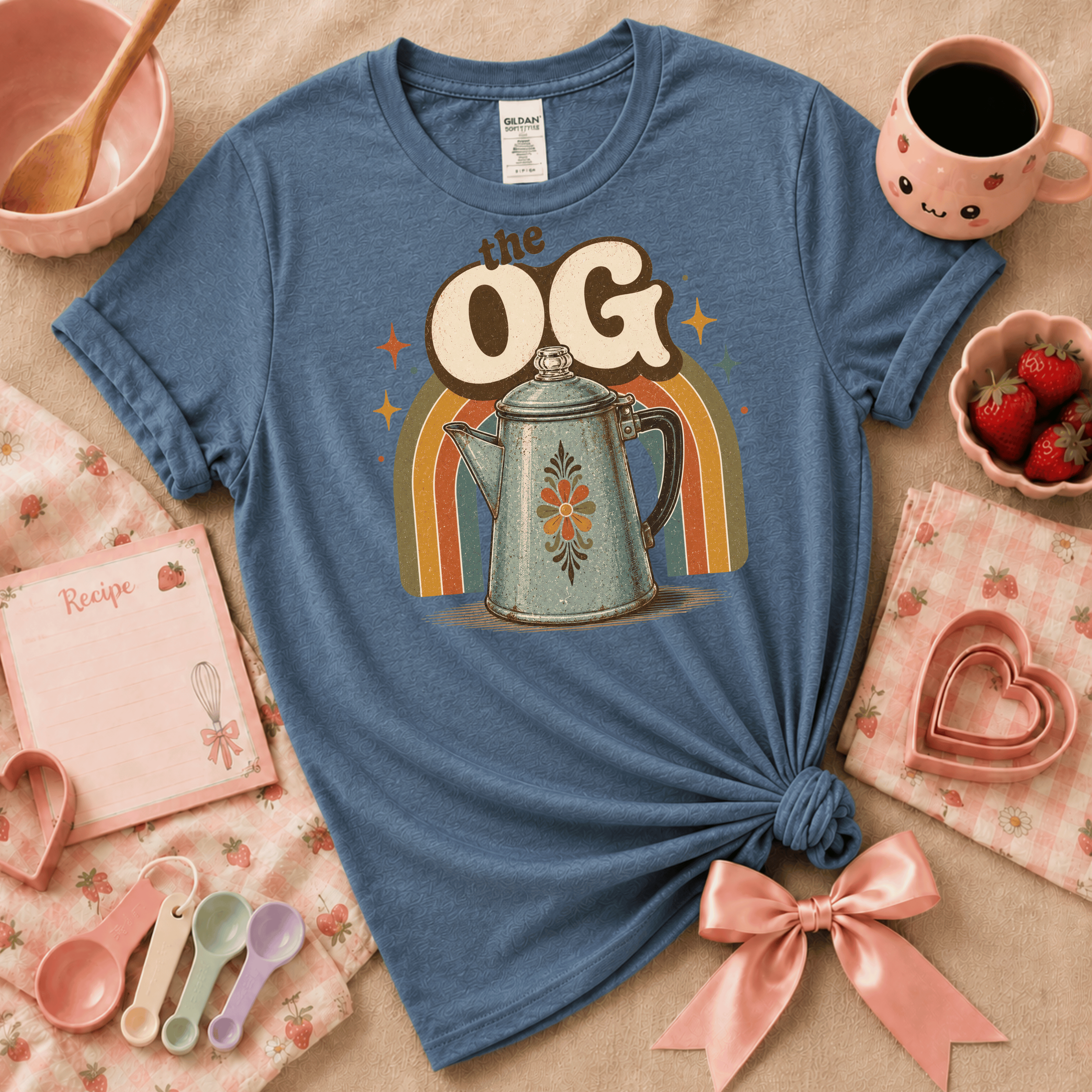 The OG | Cute Food Graphic T-Shirt