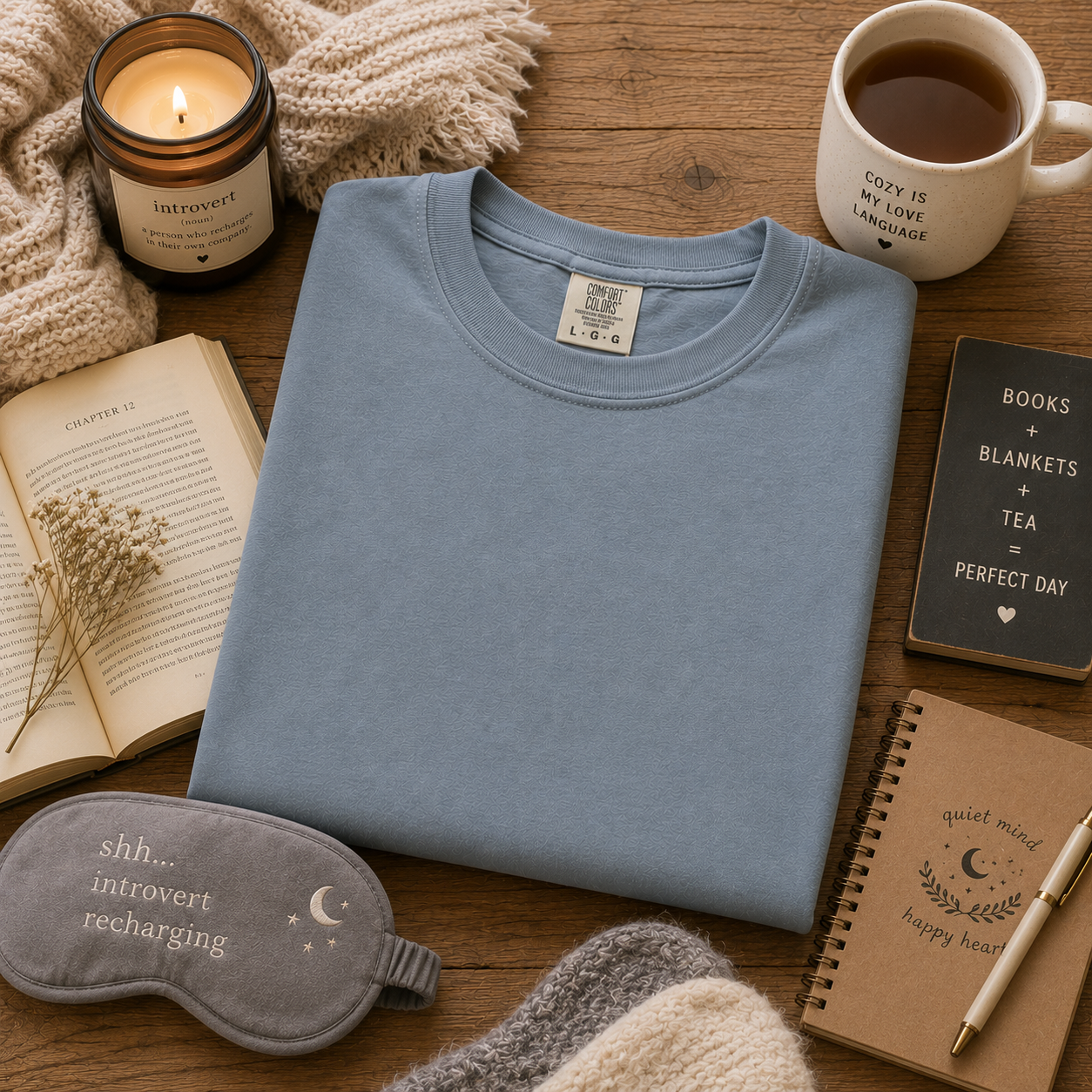 Social Battery Dead | Funny Introvert Graphic T-Shirt