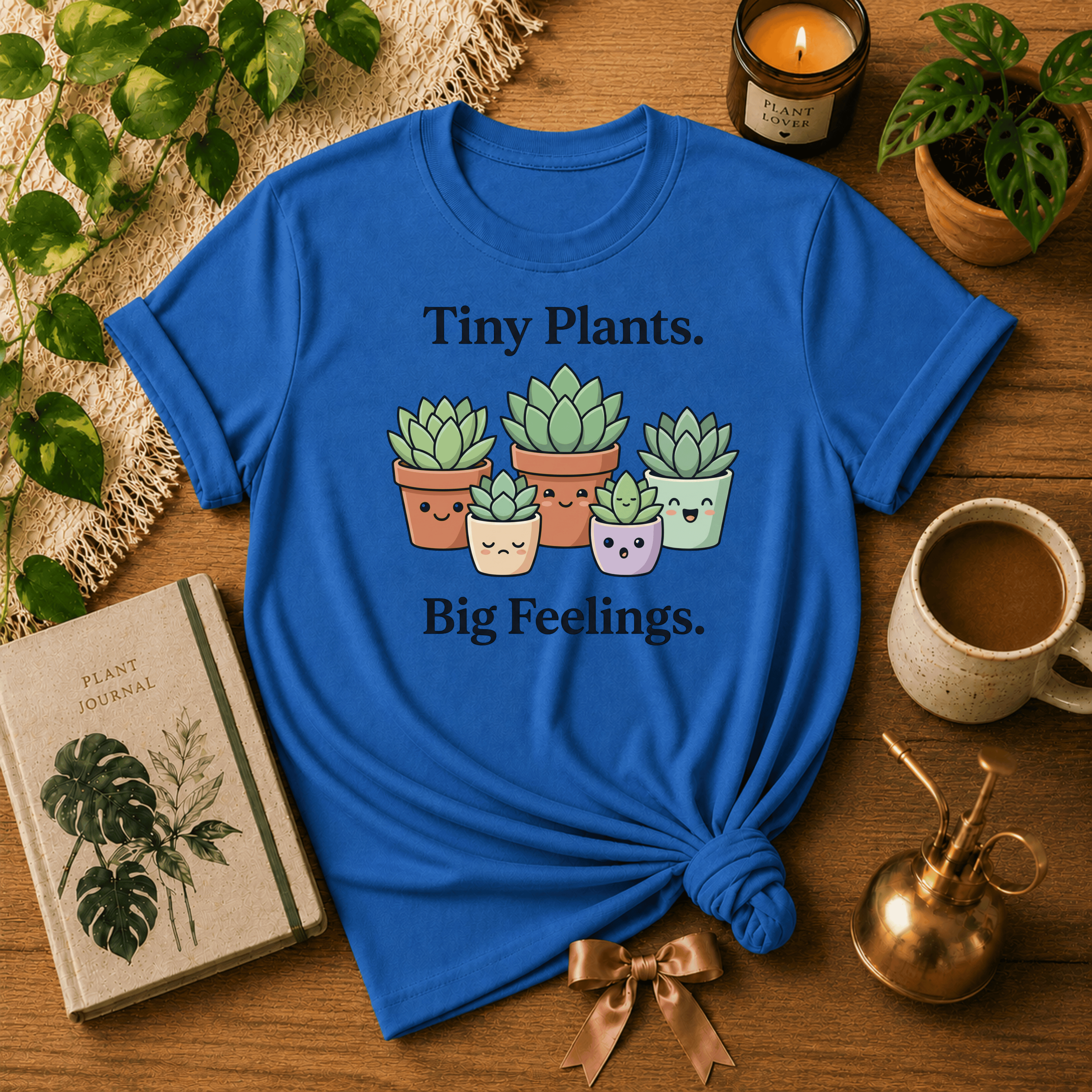 Big Feelings | Plant Lover Graphic T-Shirt