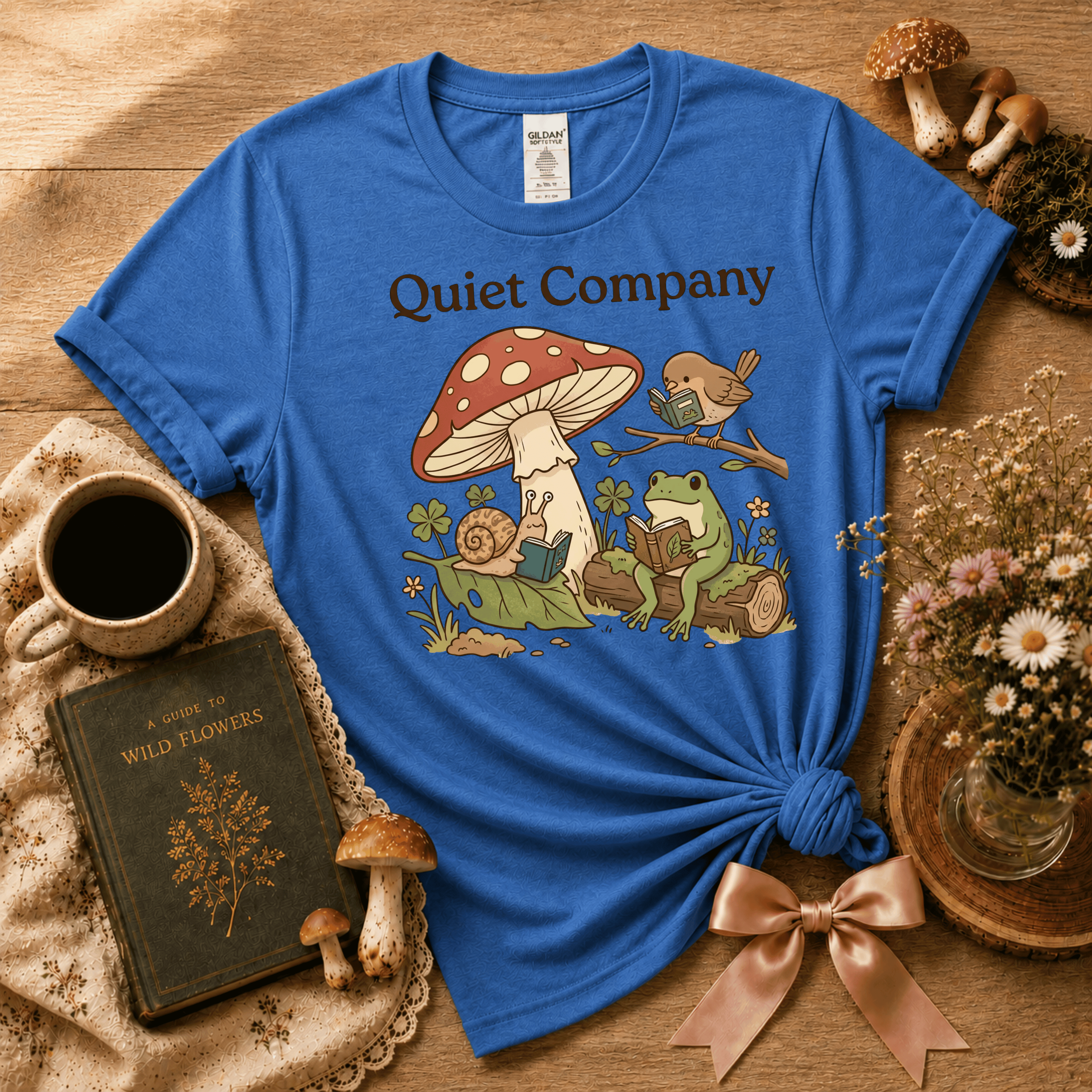 Quiet Company | Cottagecore Graphic T-Shirt