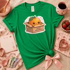 Orange Box | Funny Introvert Graphic T-Shirt