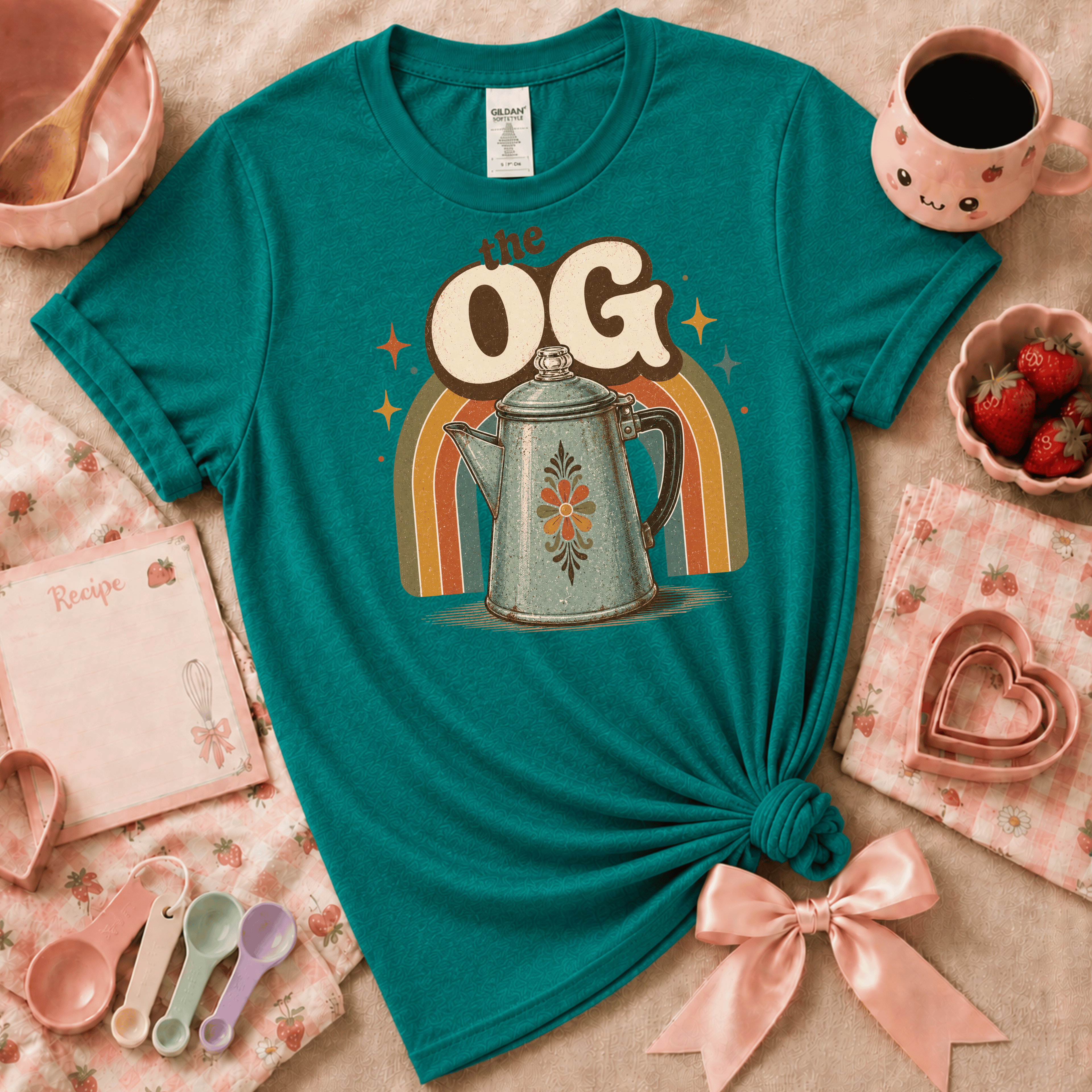 The OG | Cute Food Graphic T-Shirt
