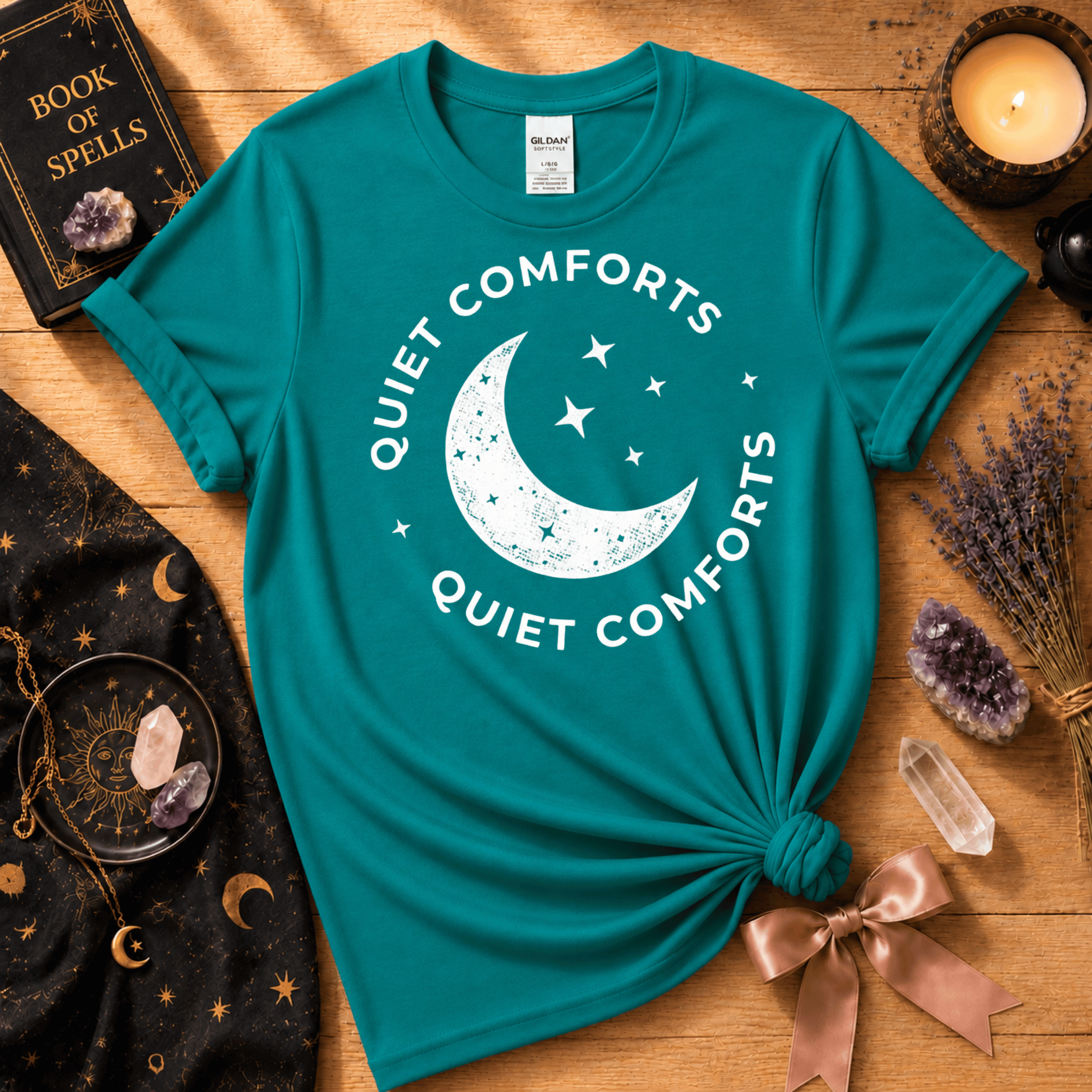 Quiet Comfort | Celestial Graphic T-Shirt