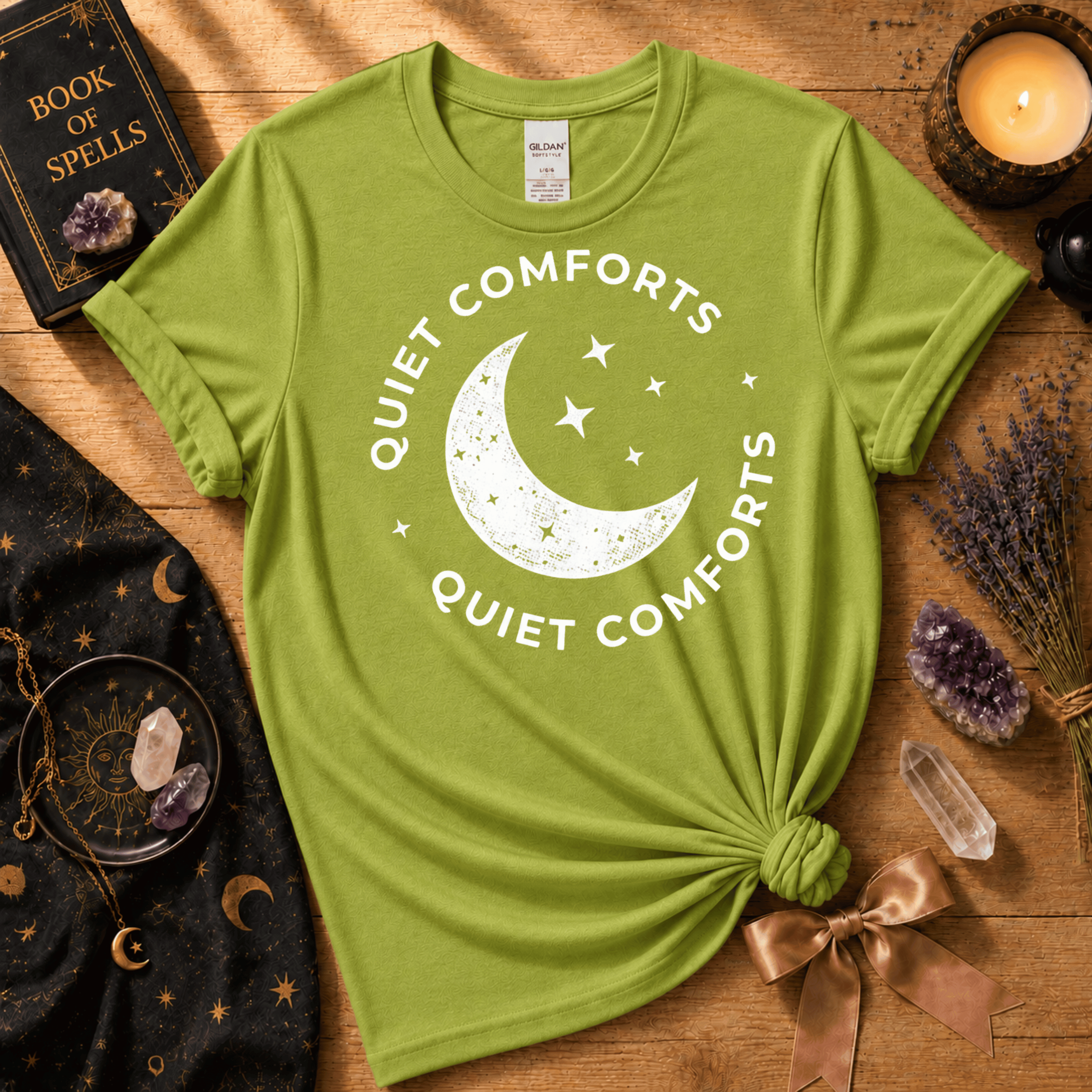 Quiet Comfort | Celestial Graphic T-Shirt