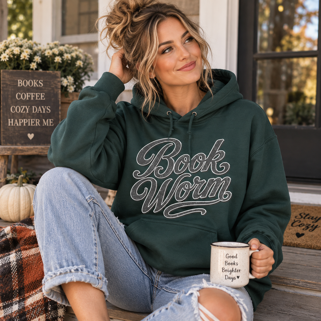 Book Worm Hoodie