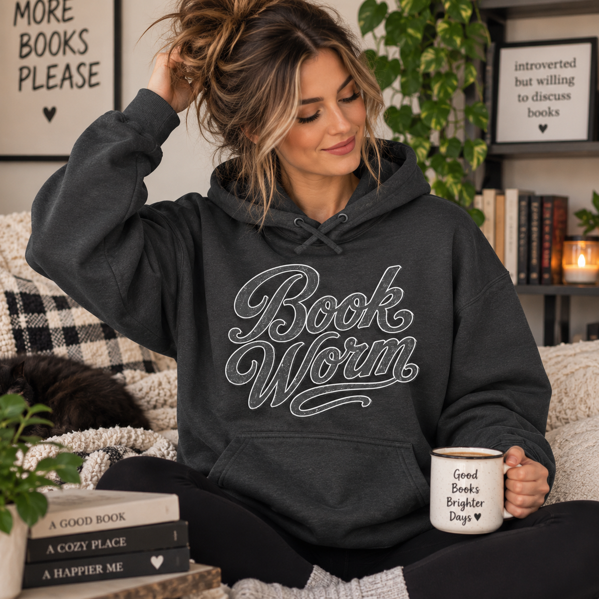 Book Worm Hoodie