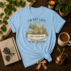 Energy Saving Mode | Plant Lover Graphic T-Shirt