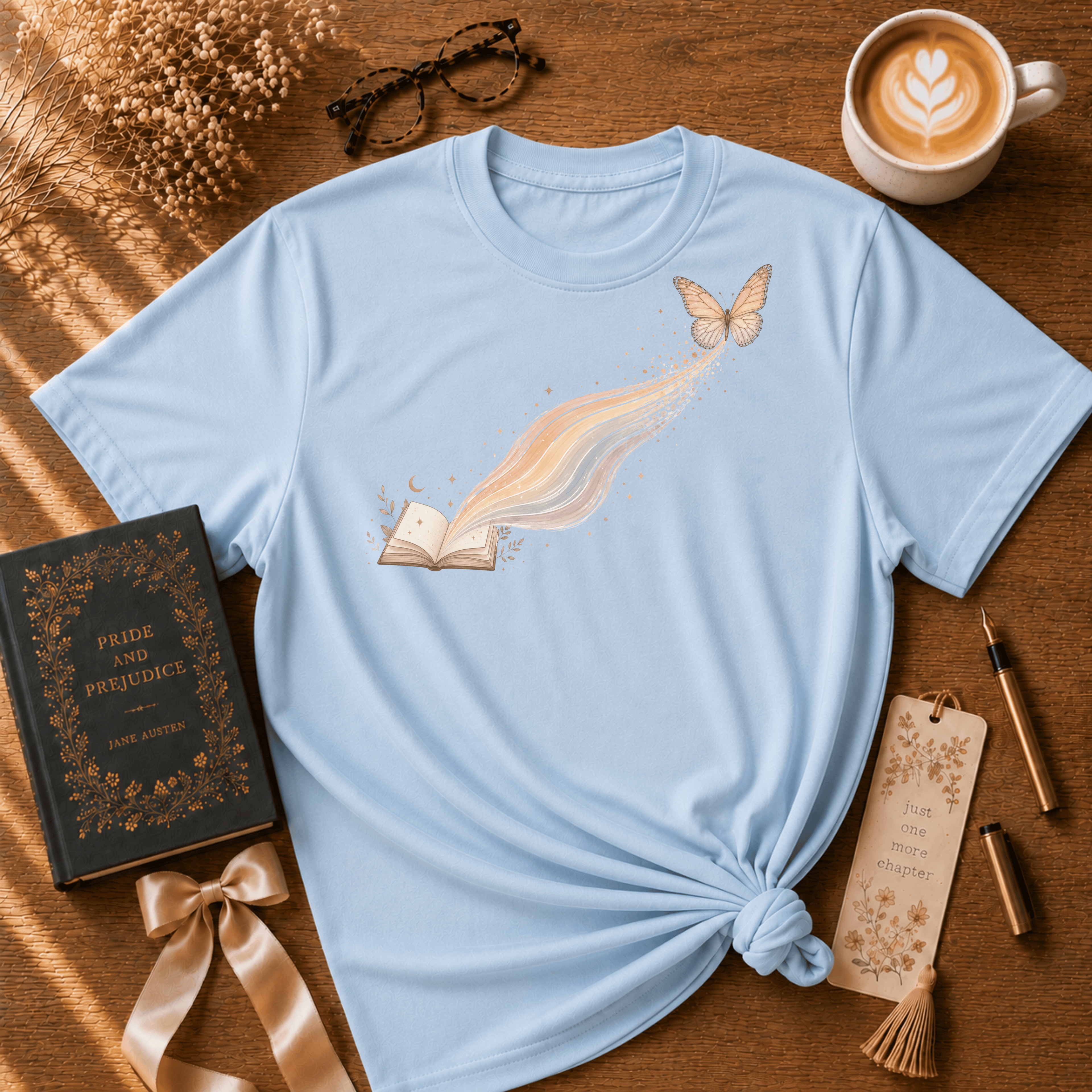 Rainbow Book | Book Lover Graphic T-Shirt
